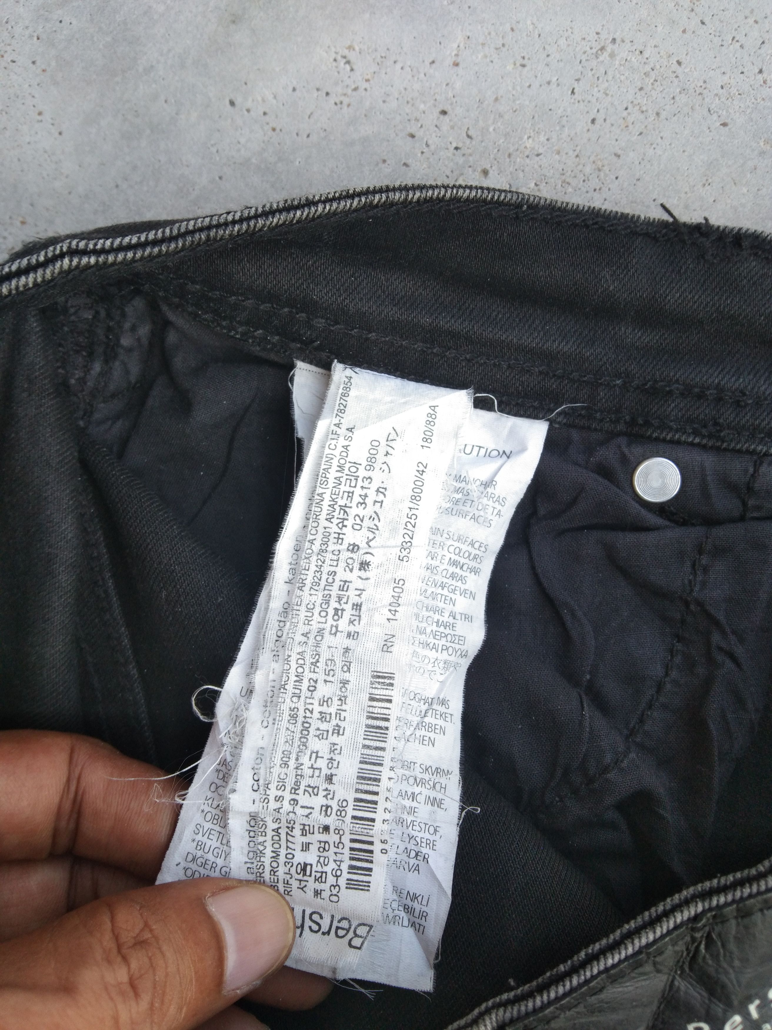 Bershka Bershka Denim Black Skinny 32x30 Size US 32 / EU 48 - 7 Thumbnail