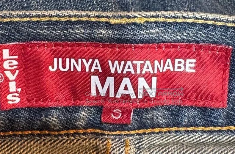 Junya Watanabe Junya Watanabe size S Double waist faux two-piece washed d Size US 27 - 6 Thumbnail