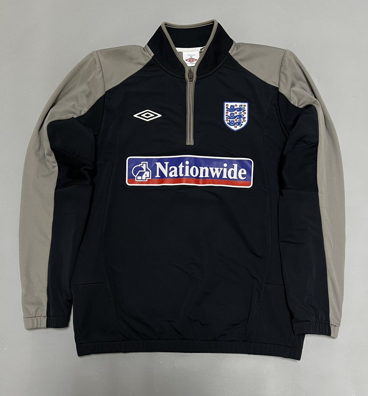Umbro × Vintage Vintage 00s Umbro England National Football Team Sweatshirt Size US M / EU 48-50 / 2 - 1 Thumbnail