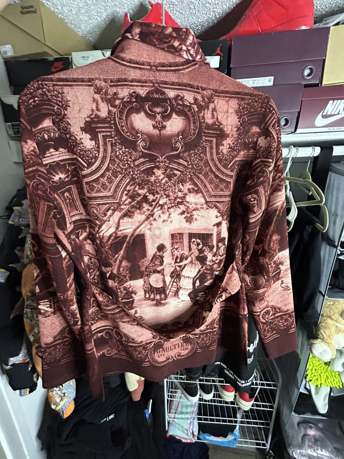 Jean Paul Gaultier Jean Paul Gaultier S/S 1998 Frida Khalo Mesh Size US S / EU 44-46 / 1 - 2 Thumbnail