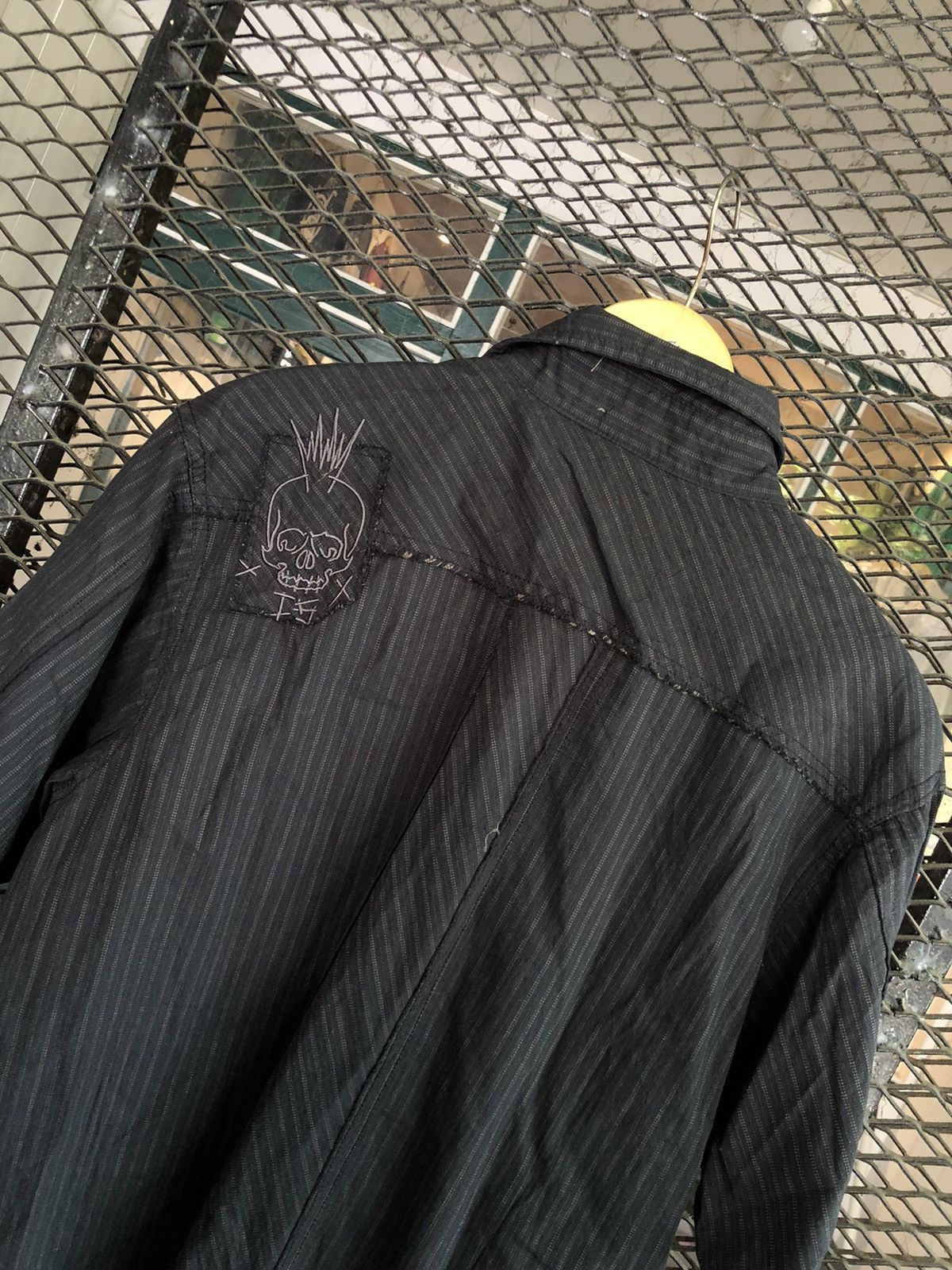 Japanese Brand JAPANESE BRAND INDIGO STAR BUTTON SHIRT SKULL LGBSTYLE Size US L / EU 52-54 / 3 - 5 Thumbnail