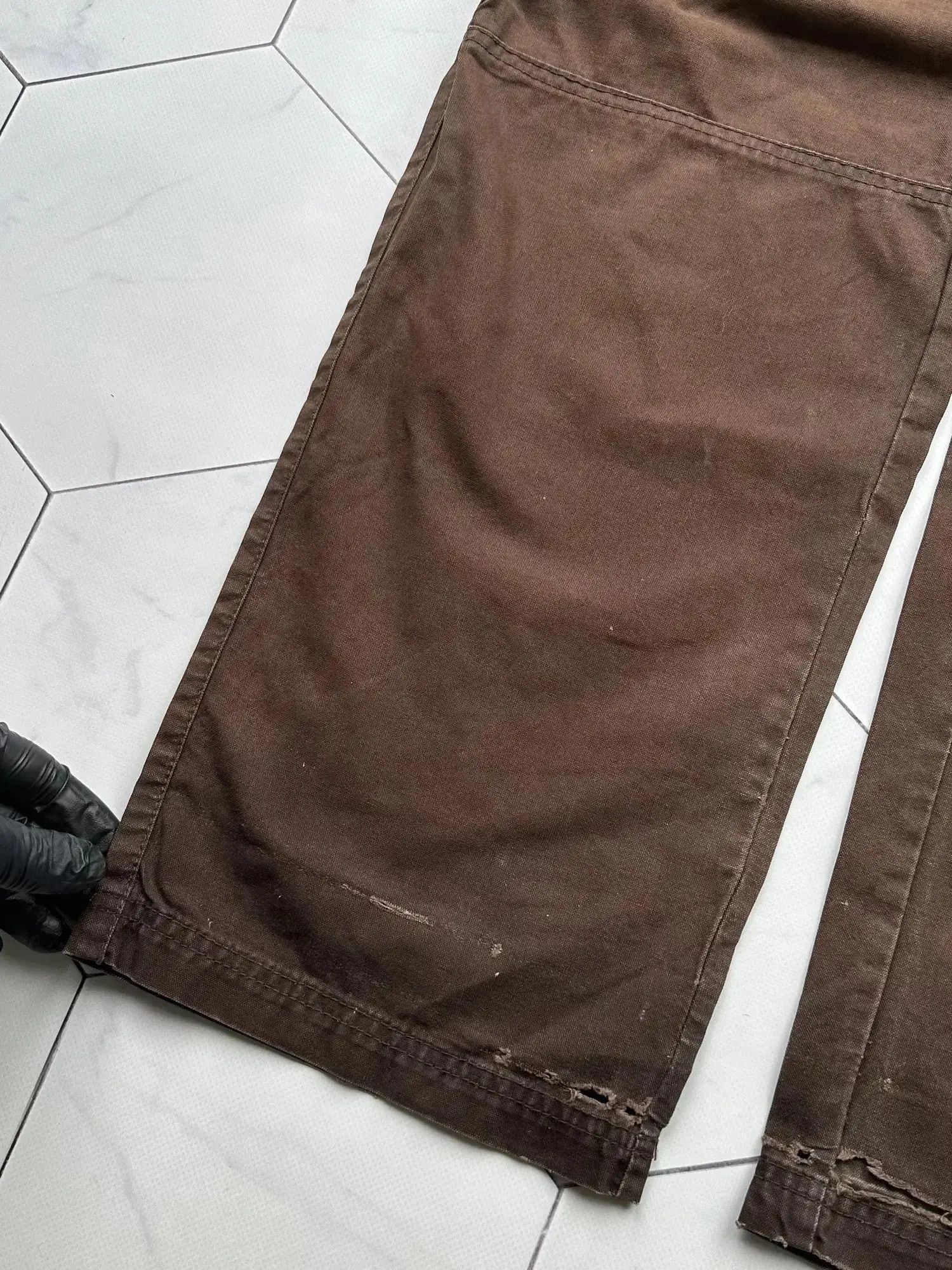 Japanese Brand Vintage Cargo Sun Faded Wide Pants (B458)E2 Size US 30 / EU 46 - 4 Thumbnail