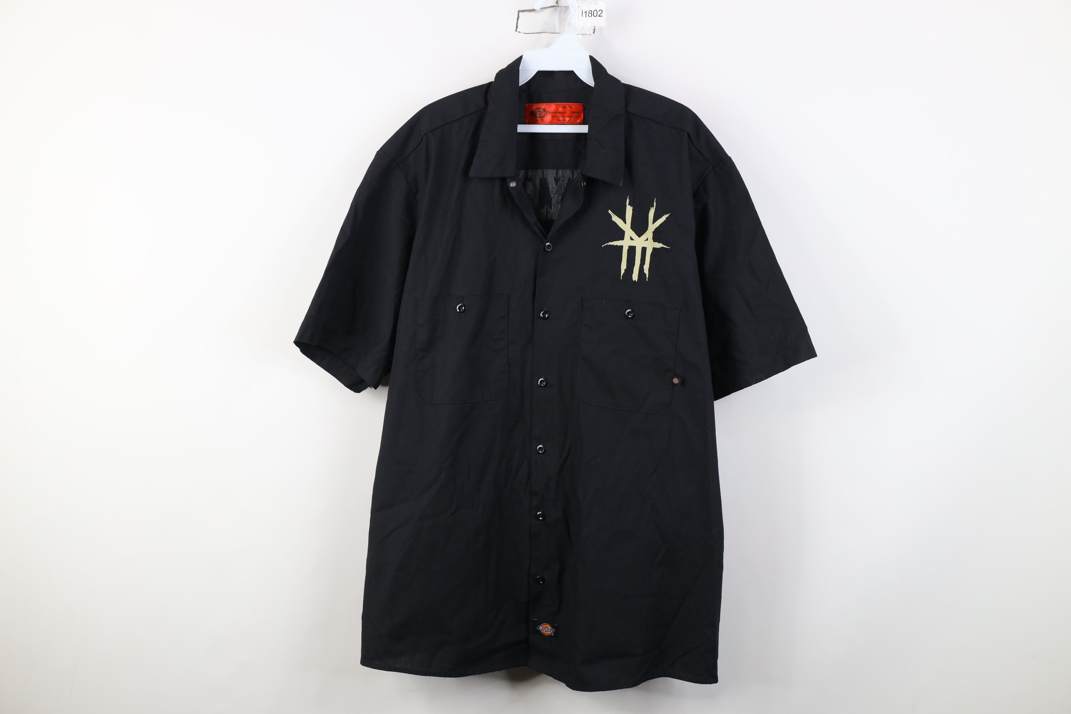 Dickies Vintage Y2K Dickies Hellyeah Hellions Short Sleeve Shirt Size US XL / EU 56 / 4 - 1 Thumbnail