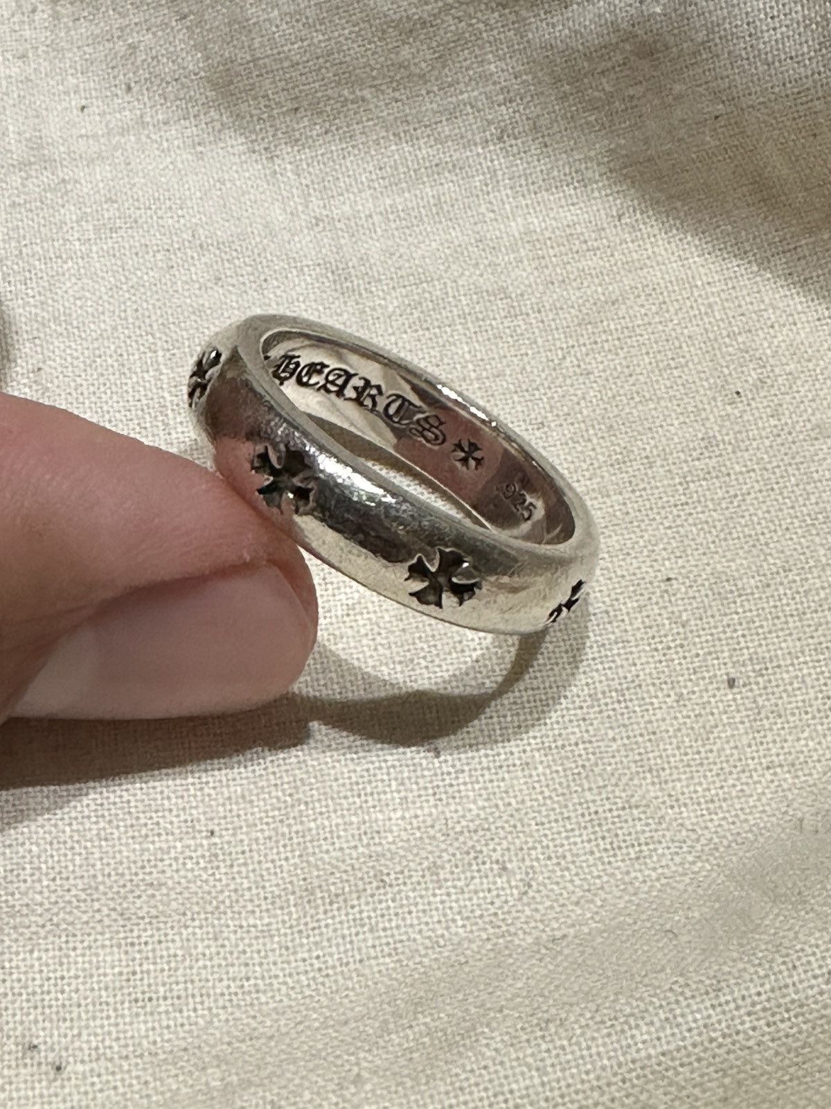 Chrome Hearts CH Cross Eternity band ring Size ONE SIZE - 1 Thumbnail