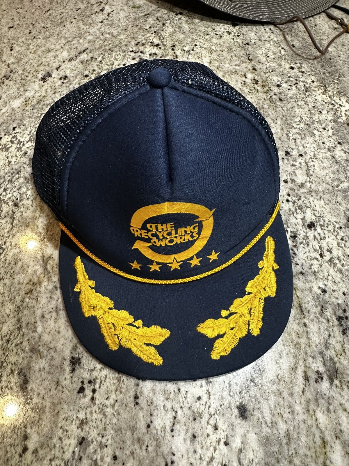 Vintage Vintage rope trucker hat Size ONE SIZE - 1 Thumbnail