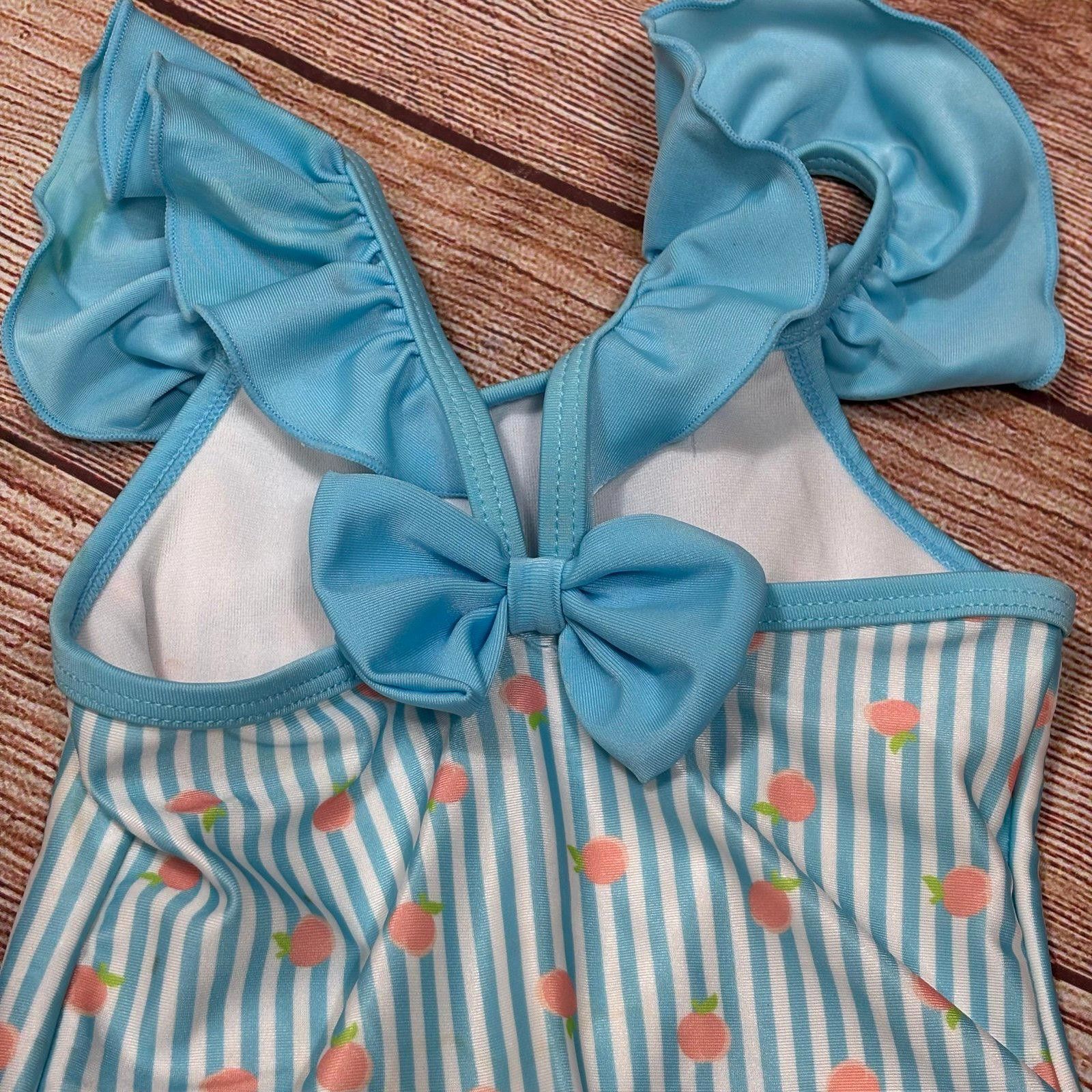 Other Mia & Miles Girls' Ruffle One-Piece Swimsuit 12 Months Size ONE SIZE - 7 Thumbnail