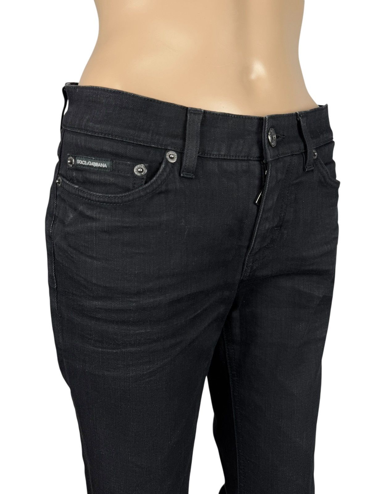 Dolce & Gabbana Dolce & Gabbana Slim Jeans Metal Logo Womens size 40 Size 27" / US 4 / IT 40 - 5 Thumbnail