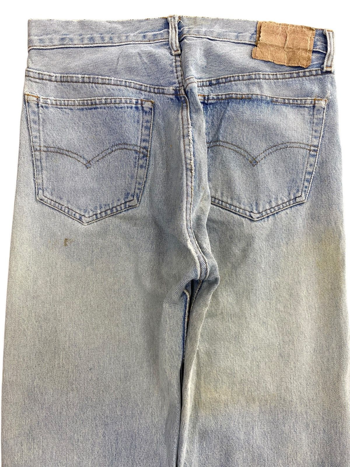 Levi's Levi’s Faded Wash Ripped Style Straight Leg Jeans Size US 31 - 4 Thumbnail