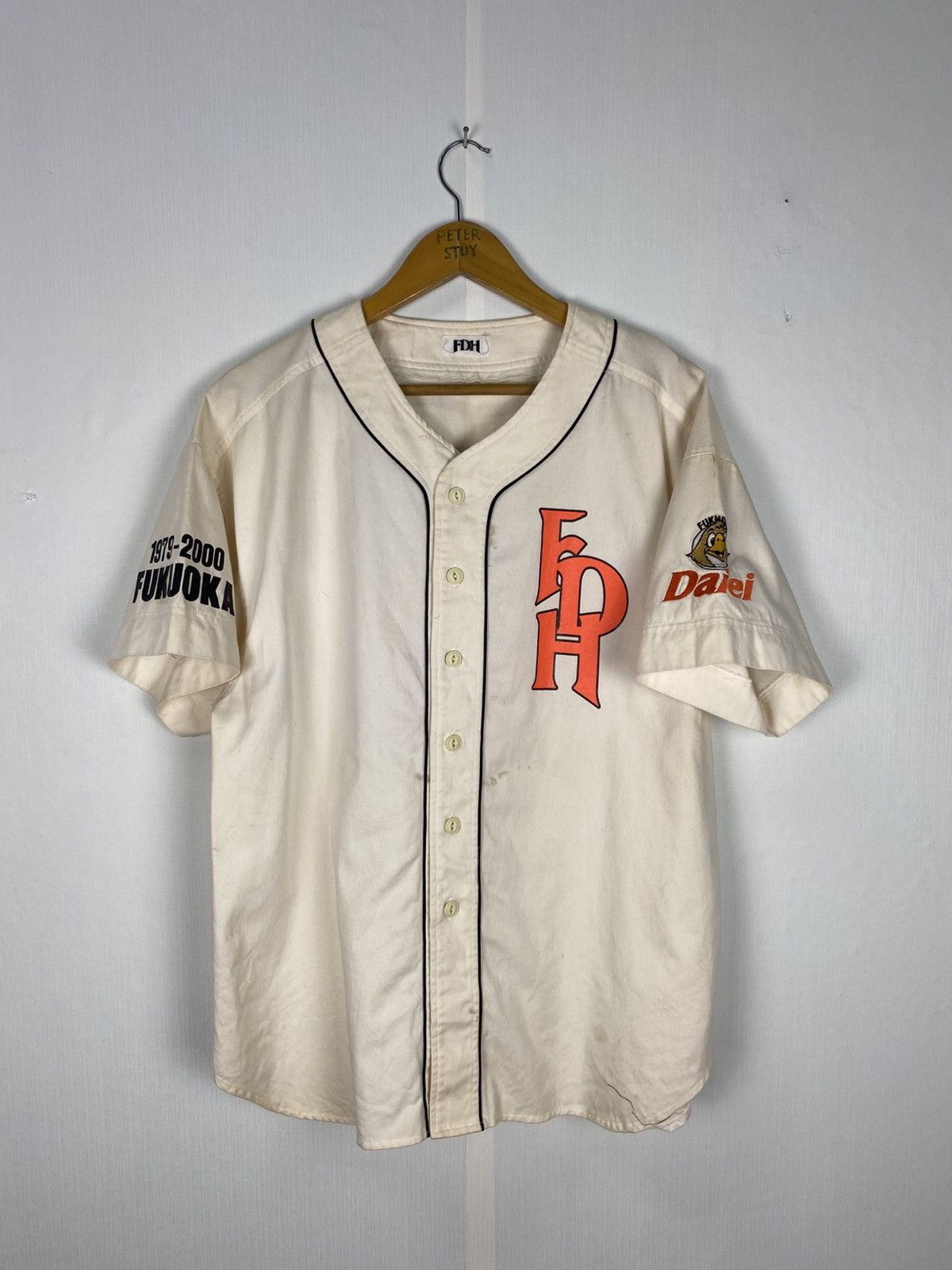 Vintage Vintage FDH Japan MLB Shirt Size US L / EU 52-54 / 3 - 2 Thumbnail