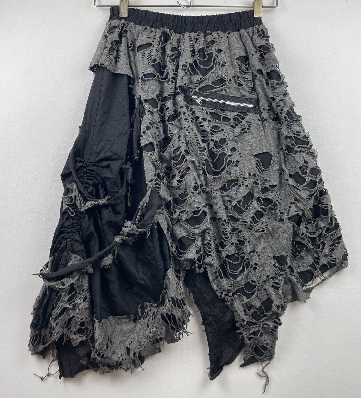 Other Devil Fashion Tattered Gothic Skirt Creepy Nightshade Model Size 24" / US 00 / IT 34 - 1 Thumbnail