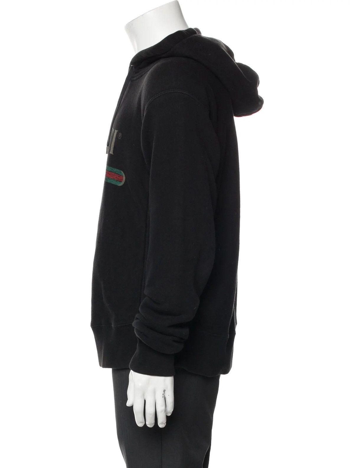 Gucci Gucci GG Logo V-Neck Hoodie Size US L / EU 52-54 / 3 - 2 Thumbnail