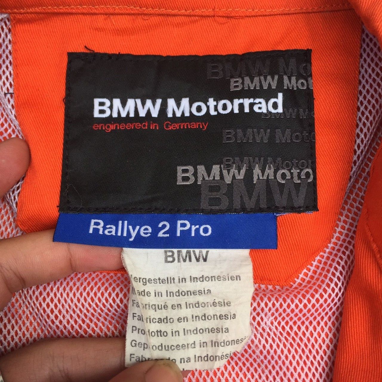 BMW × Vintage RARE Vintage BMW Motorrad Rallye 2 Pro Jacket Size US M / EU 48-50 / 2 - 11 Thumbnail