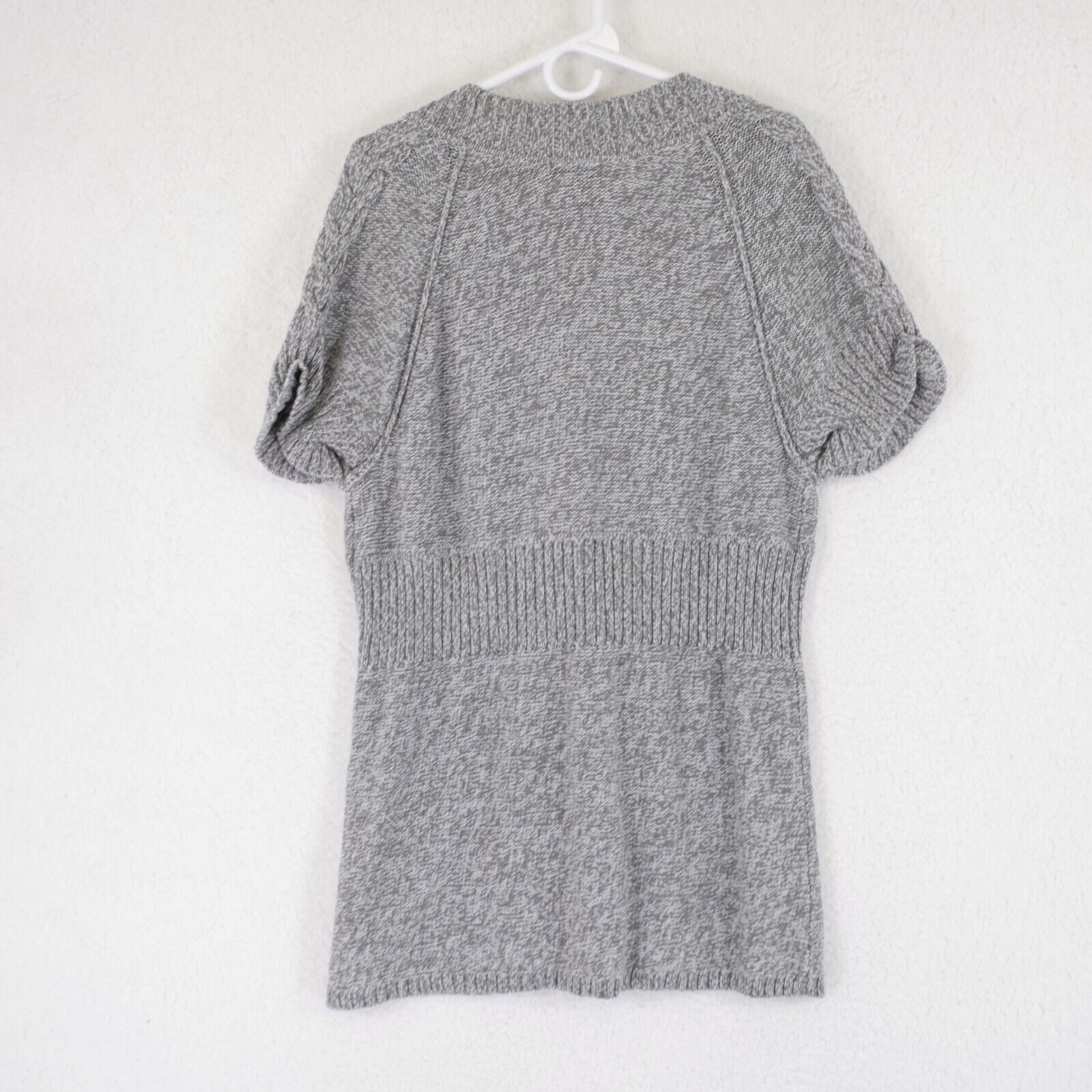 Kenneth Cole Kenneth Cole Reaction Gray Deep-V Button Cardigan Sweater XL Size XL / US 12-14 / IT 48-50 - 4 Thumbnail