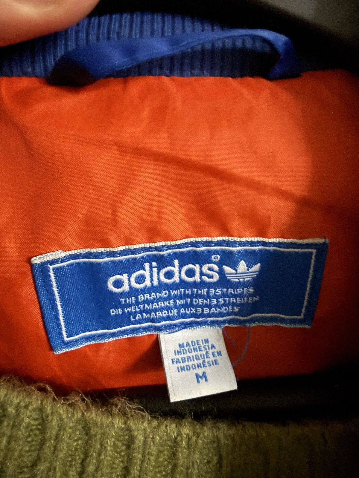 Adidas Adidas Originals NBA NY Knicks Hardwood Classics Bomber M Size US M / EU 48-50 / 2 - 4 Thumbnail