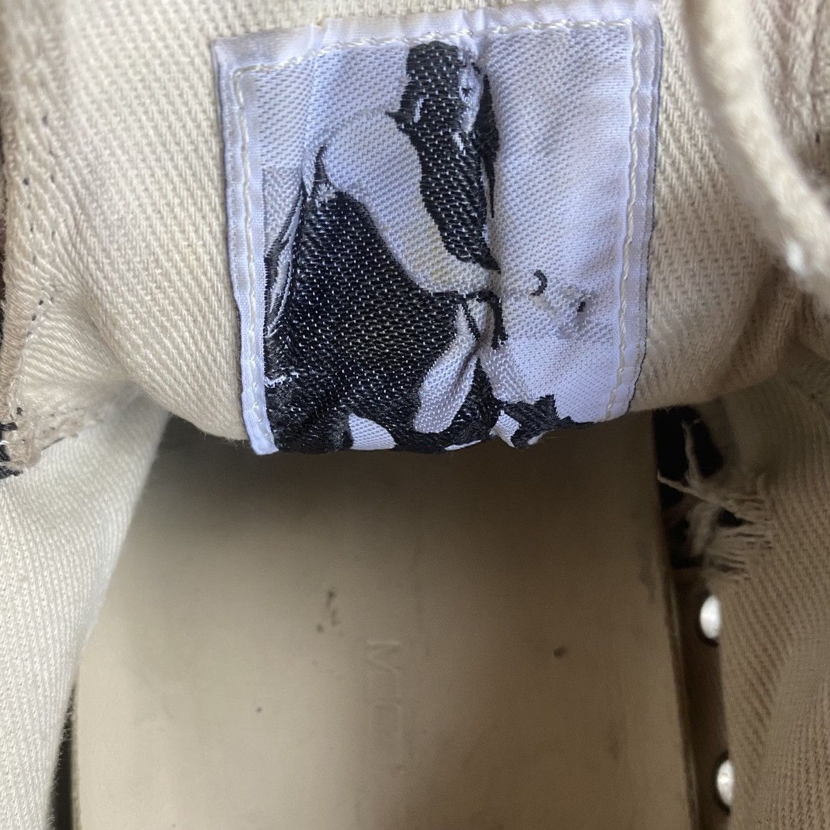 Rick Owens Canvas Ramones Low Top Size US 9 / IT 39 - 13 Thumbnail