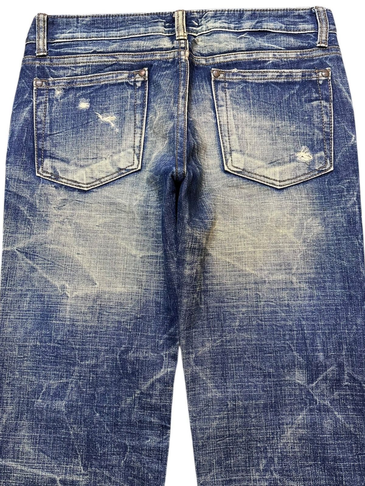 Hysteric Glamour Vintage Japanese Brand Flare Mudwash Grunge Distress Denim Size US 30 / EU 46 - 7 Thumbnail