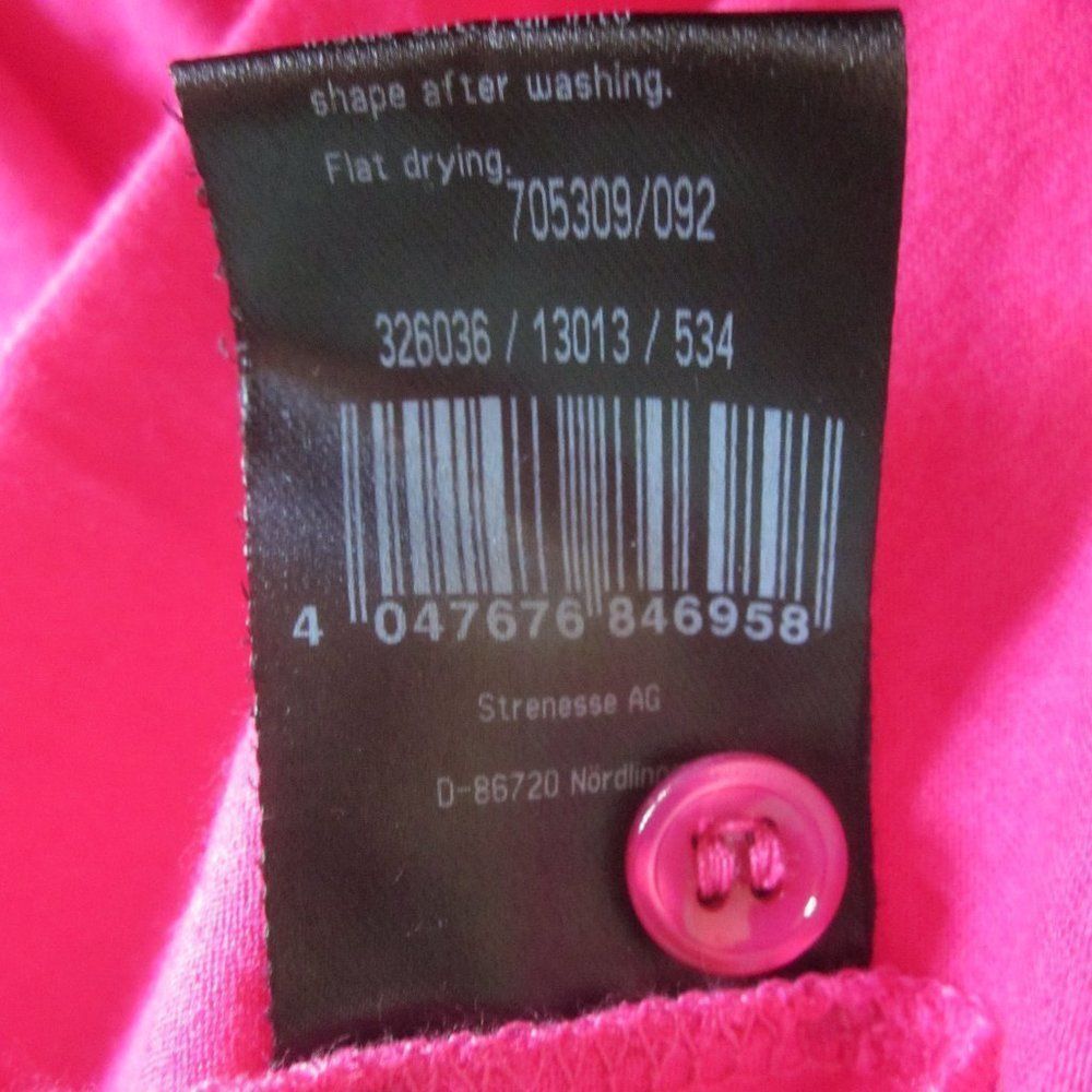 STRENESSE Strenesse Cotton Fitted Blouse Sz 8 Pink Cotton Size M / US 6-8 / IT 42-44 - 10 Thumbnail