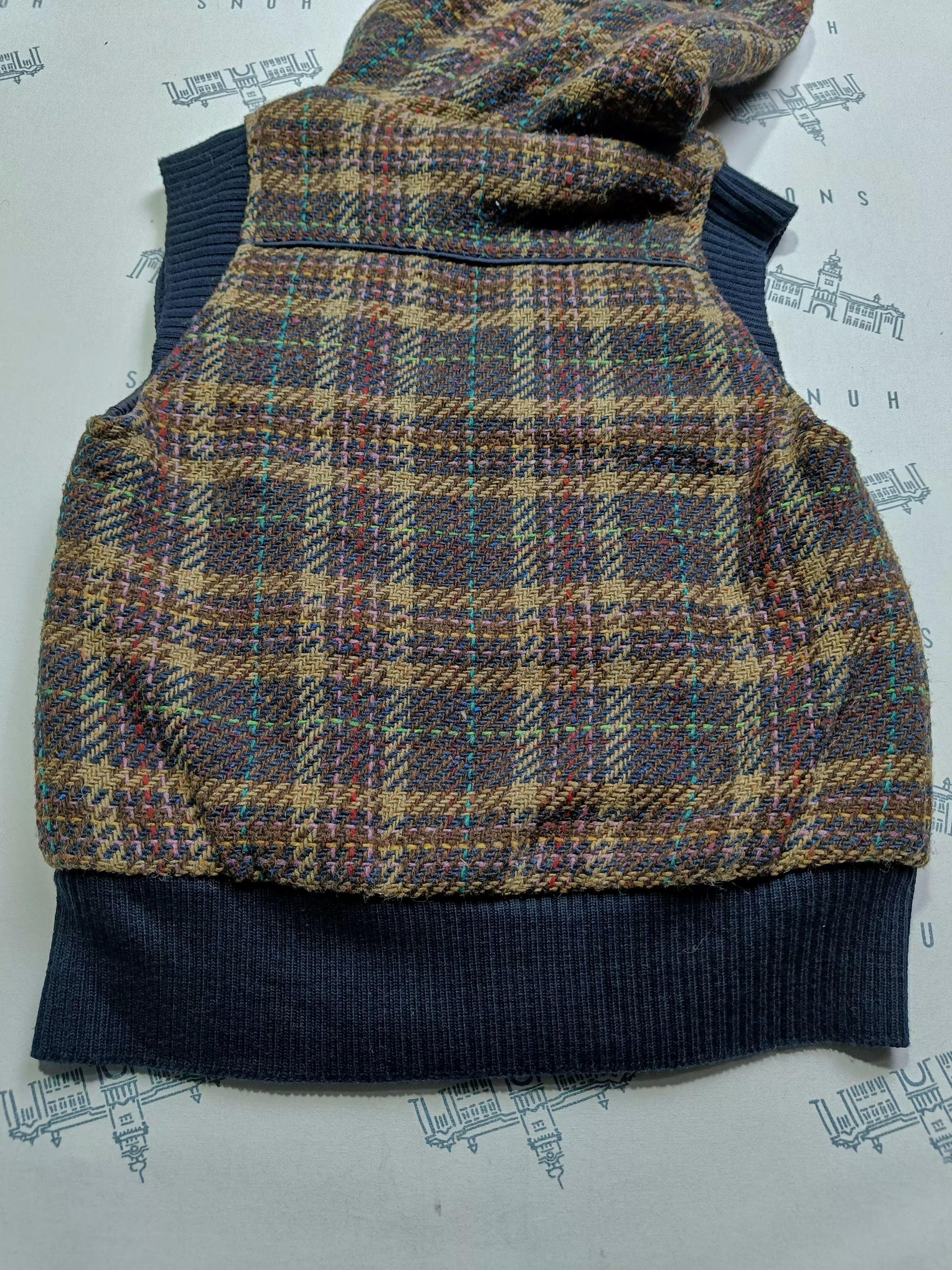 Zara Vintage ZARA Sleeveless Hoodie Coloured Knit Jacket Size US S / EU 44-46 / 1 - 5 Thumbnail
