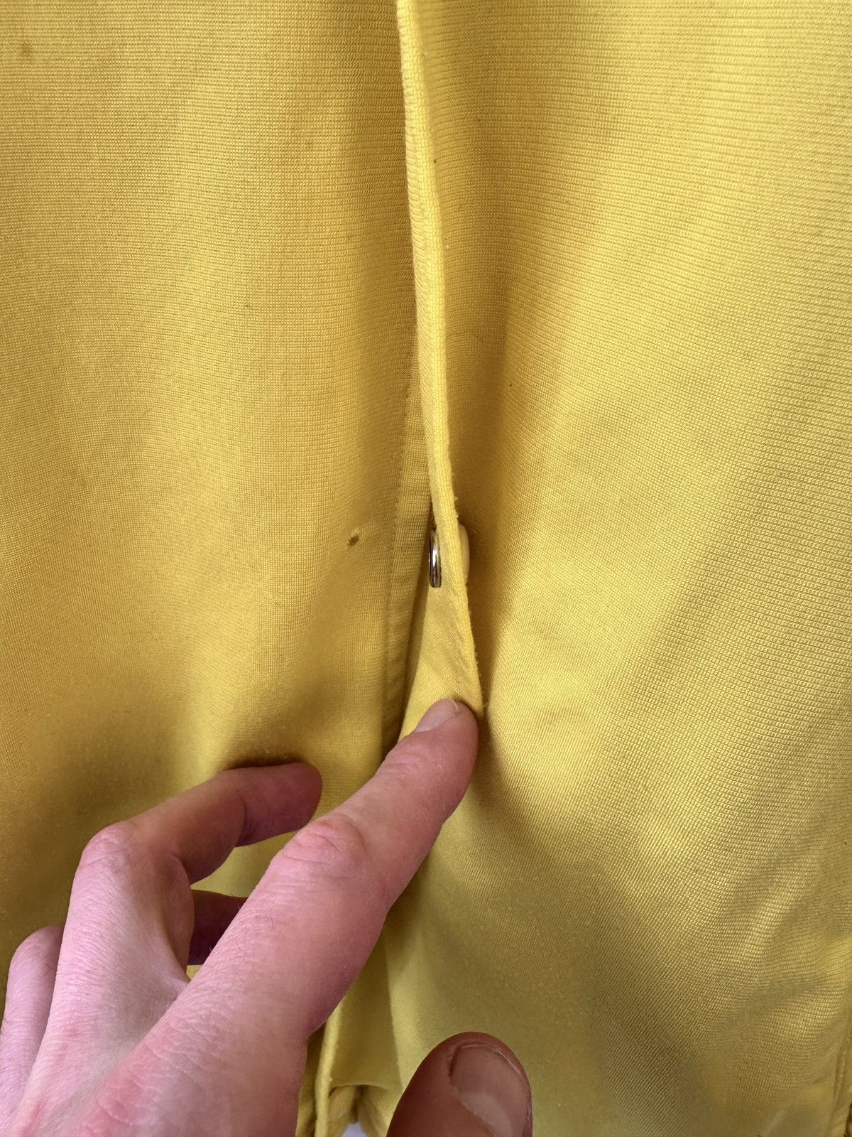 Kappa Vintage 90s Kappa Banda Track Jacket Yellow Medium Logo Tape Size US M / EU 48-50 / 2 - 9 Thumbnail