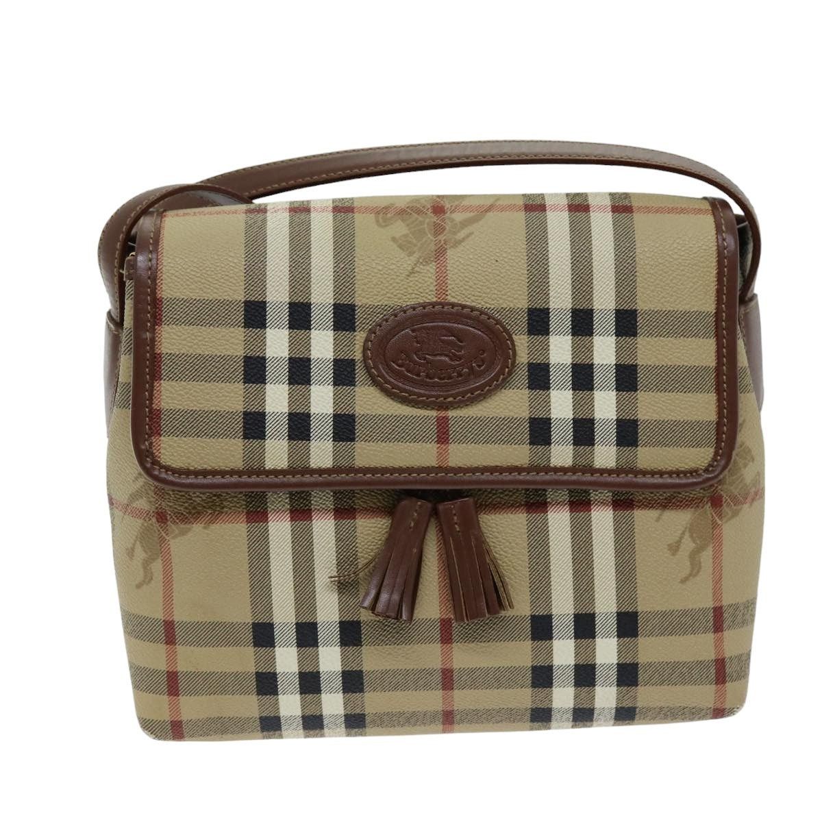 Burberry Burberry Nova Check Shoulder Bag Pvc Leather Size ONE SIZE - 13 Thumbnail