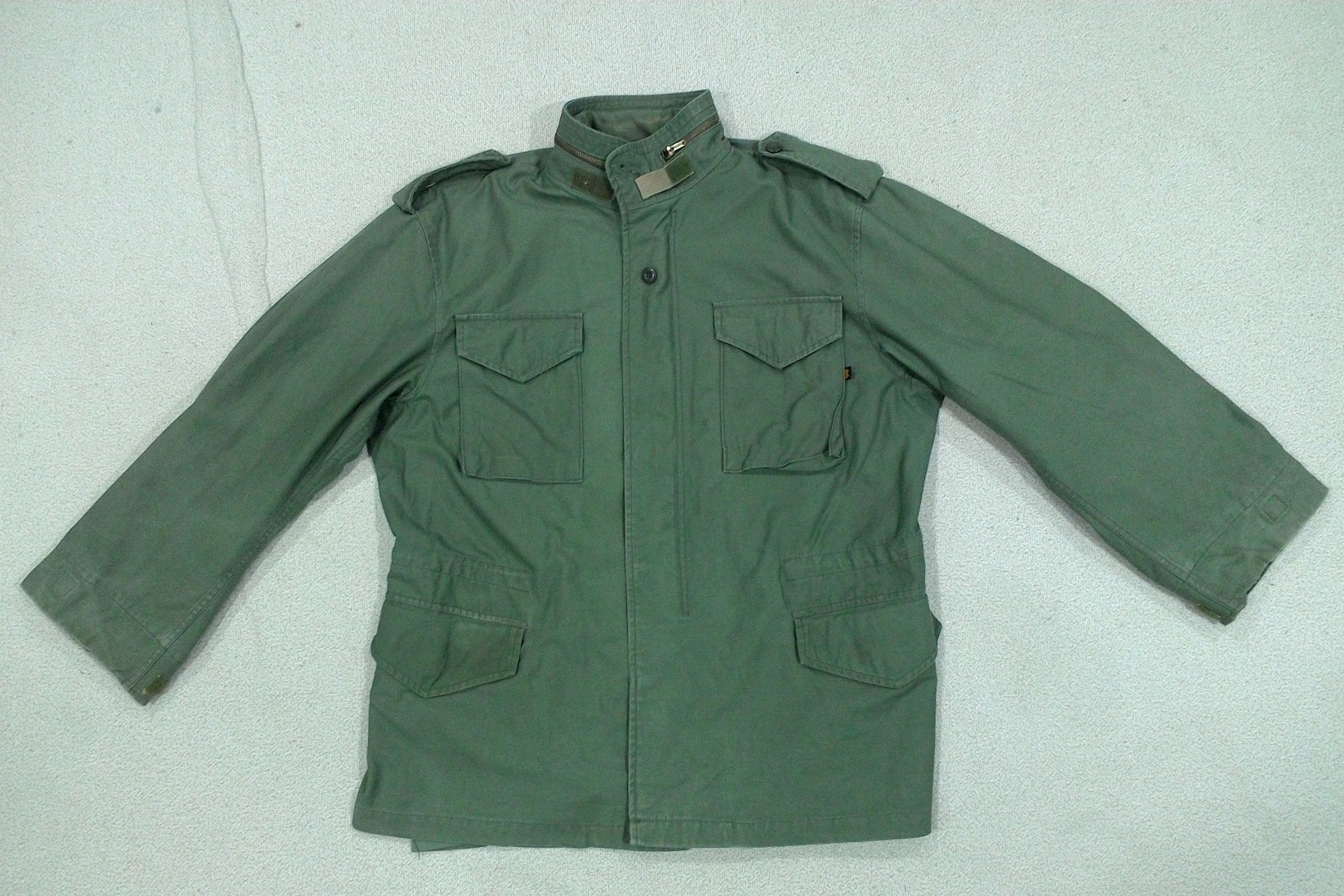 Alpha Industries × Vintage Vintage NATO United State Field Jacket Size US L / EU 52-54 / 3 - 1 Thumbnail