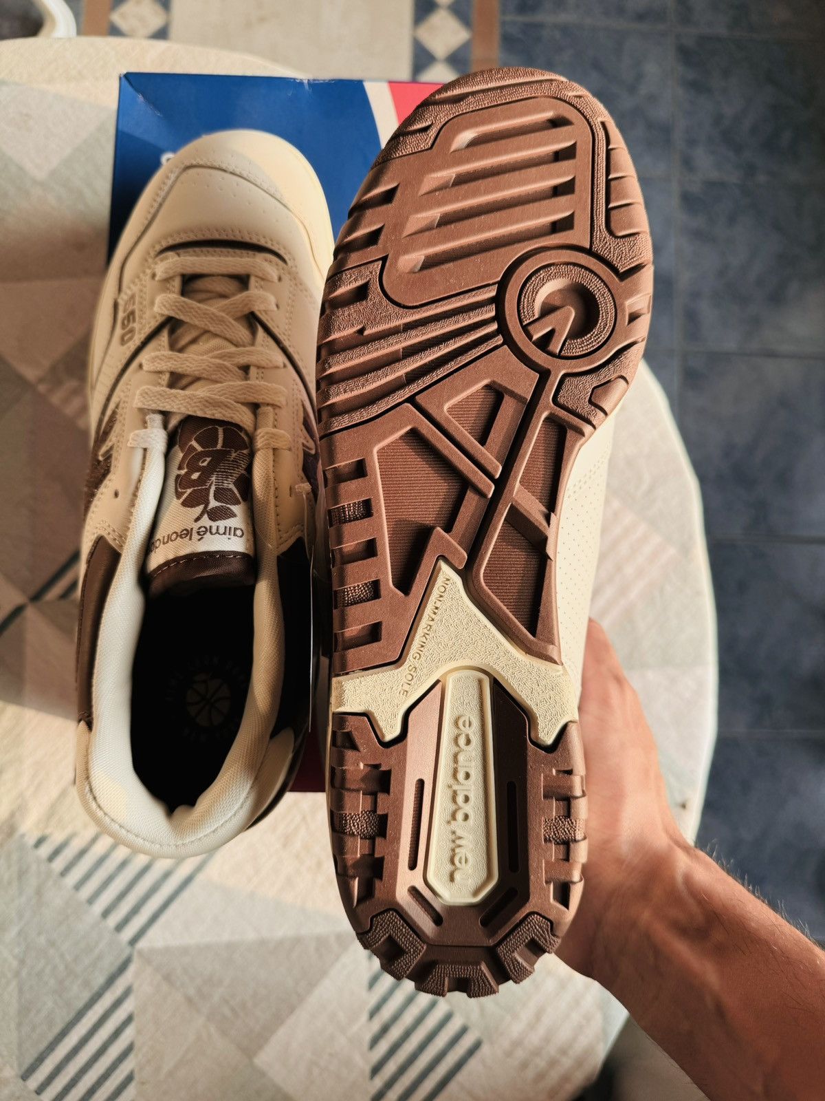 Aime Leon Dore × New Balance New Balance x Aime Leon Dore 550 Brown Size US 10.5 / EU 43-44 - 16 Thumbnail