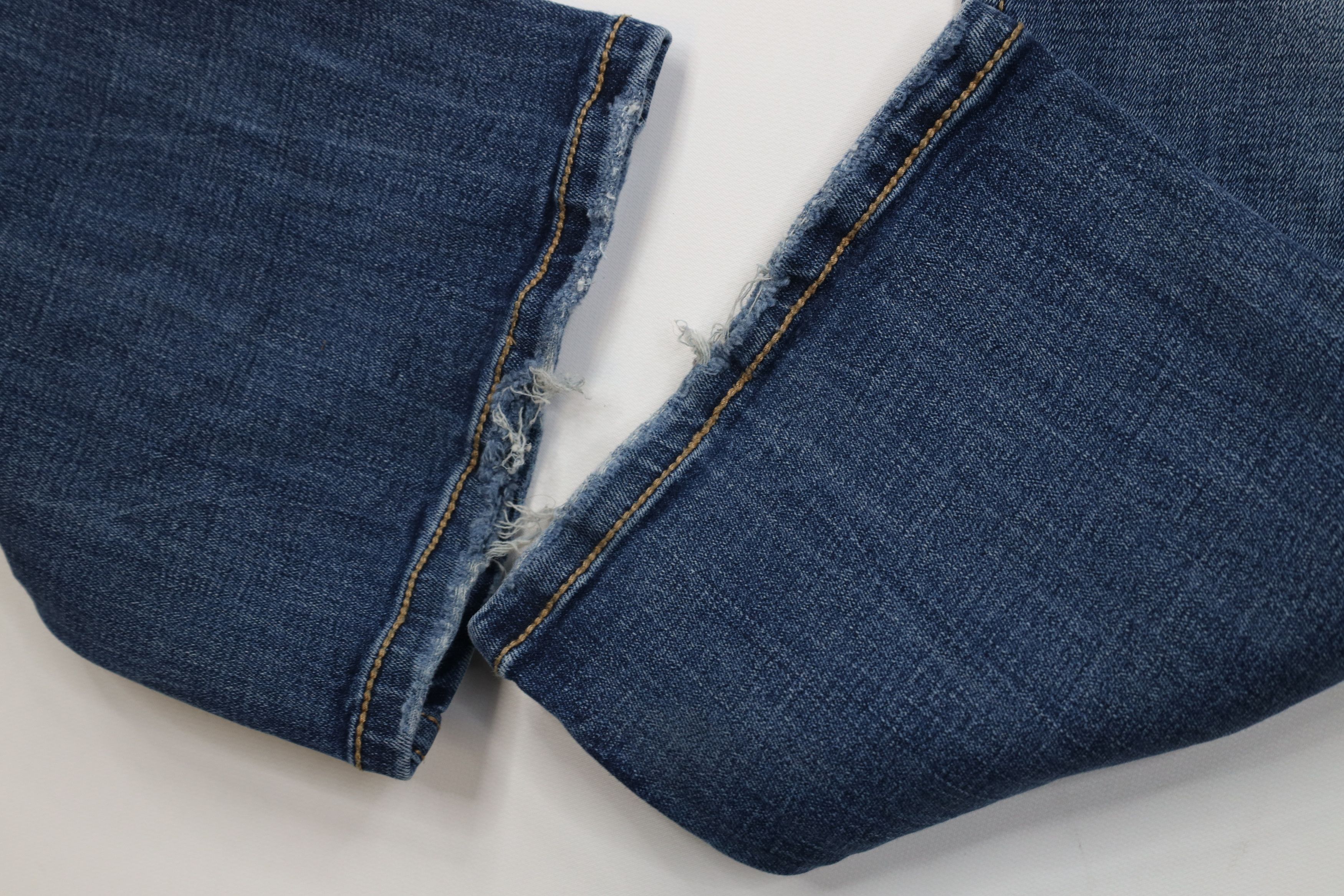 Vintage Buckle BKE Thick Stitch Victoria Mid Rise Bootcut Jeans Size 29" - 6 Thumbnail