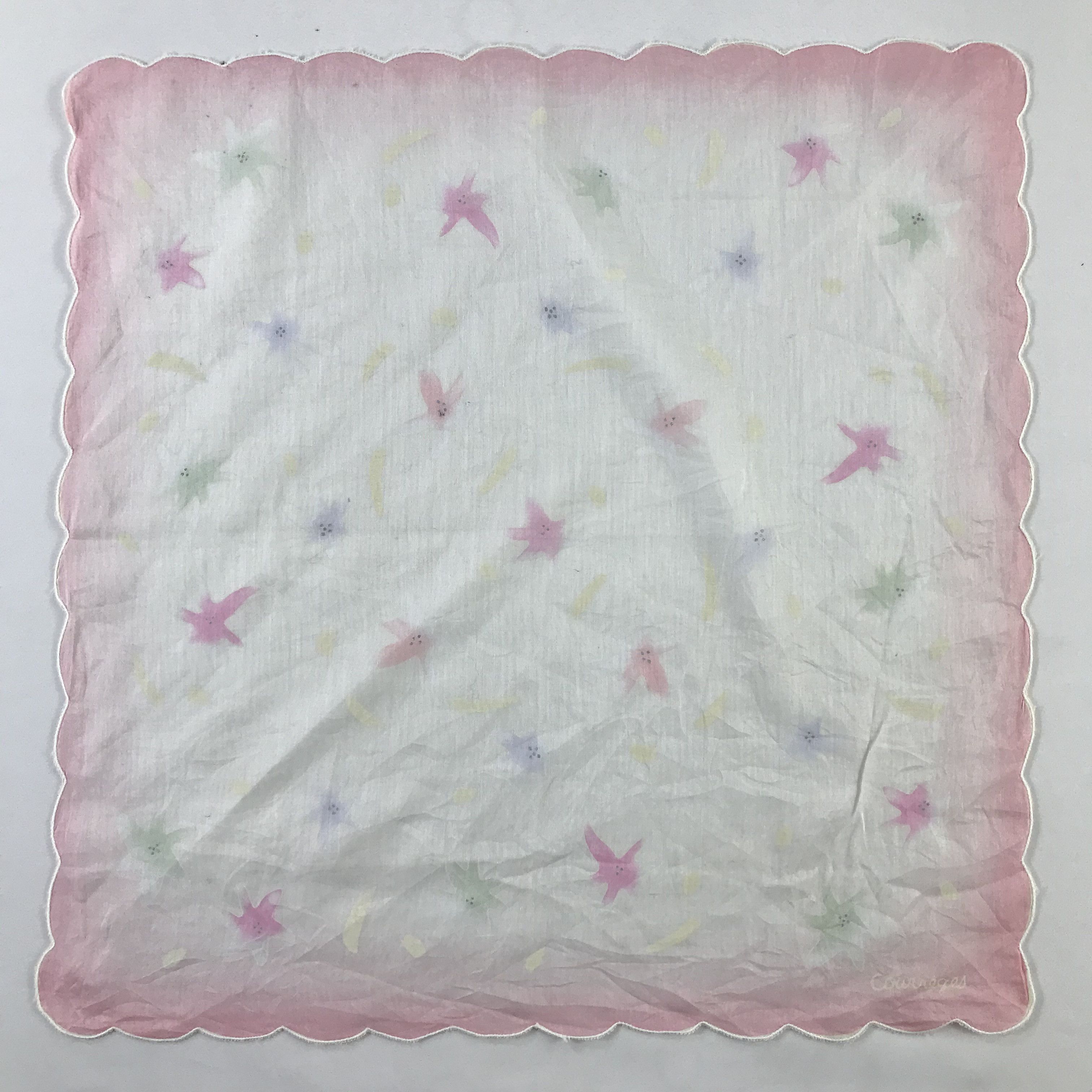 Courreges × Vintage Courreges Bandana / Handkerchief / Neckerchief - S1180 Size ONE SIZE - 1 Thumbnail