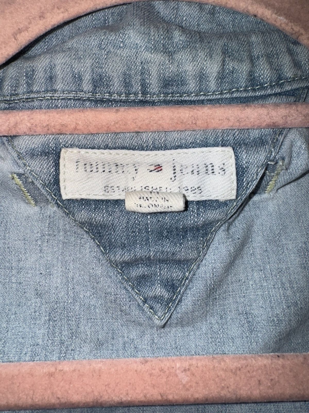 Tommy Jeans Vintage Tommy jeans denim jacket Size M / US 6-8 / IT 42-44 - 3 Thumbnail