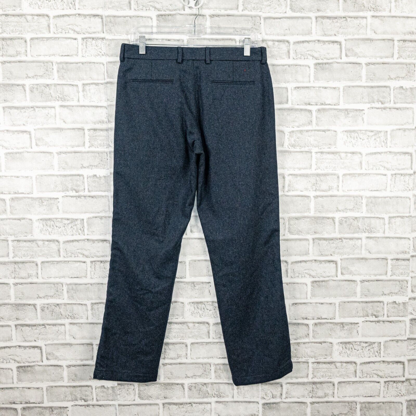 Apolis APOLIS Global Citizen Men's Wool Blend Trouser Pants Navy Size US 30 / EU 46 - 1 Thumbnail
