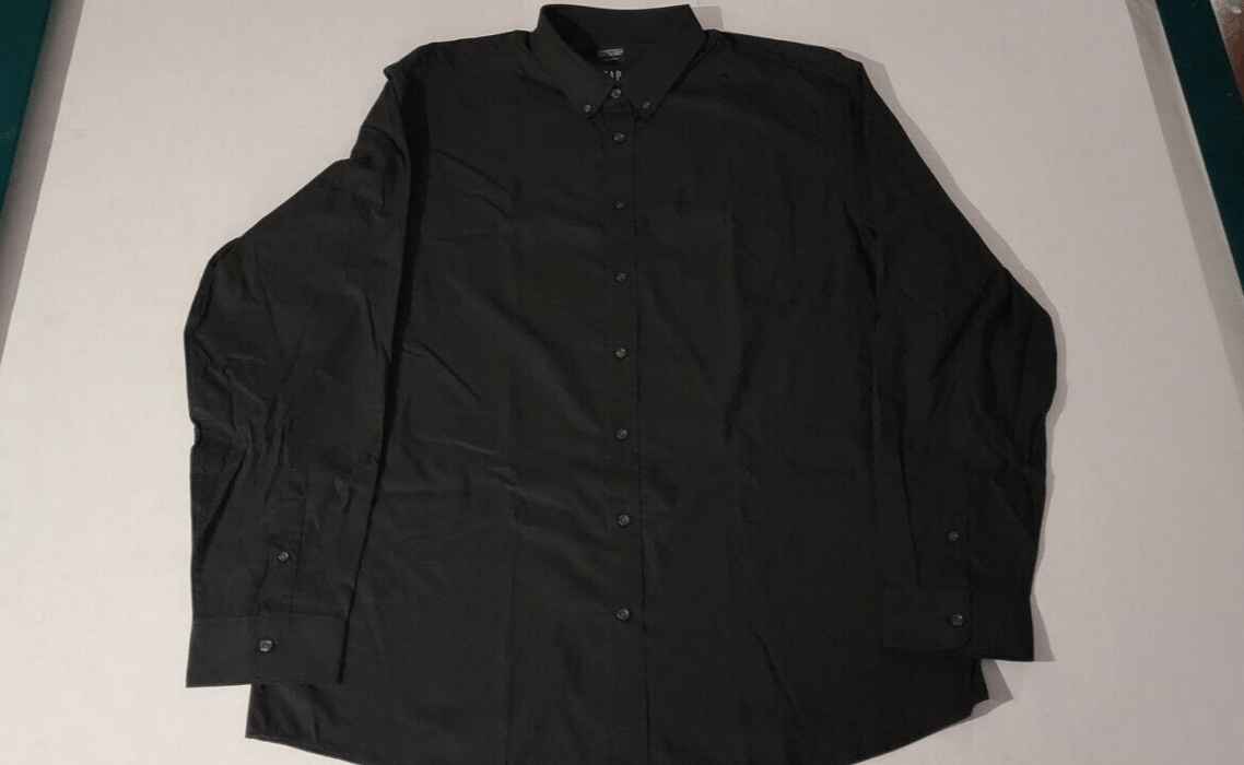 Gap ALL DAY POPLIN SHIRT BUTTON DOWN COLLAR DRESS 2XLT XXLT TALL | Grailed