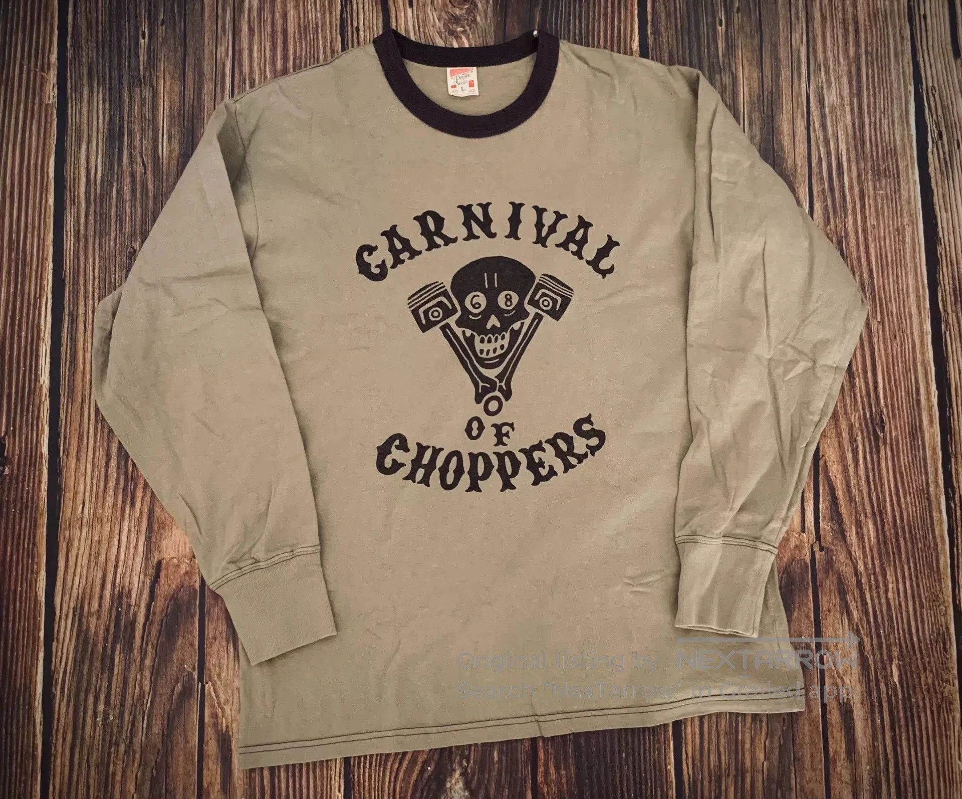 Freewheelers Freewheelers Piston Skull Long Sleeve. Size US XS / EU 42 / 0 - 1 Thumbnail