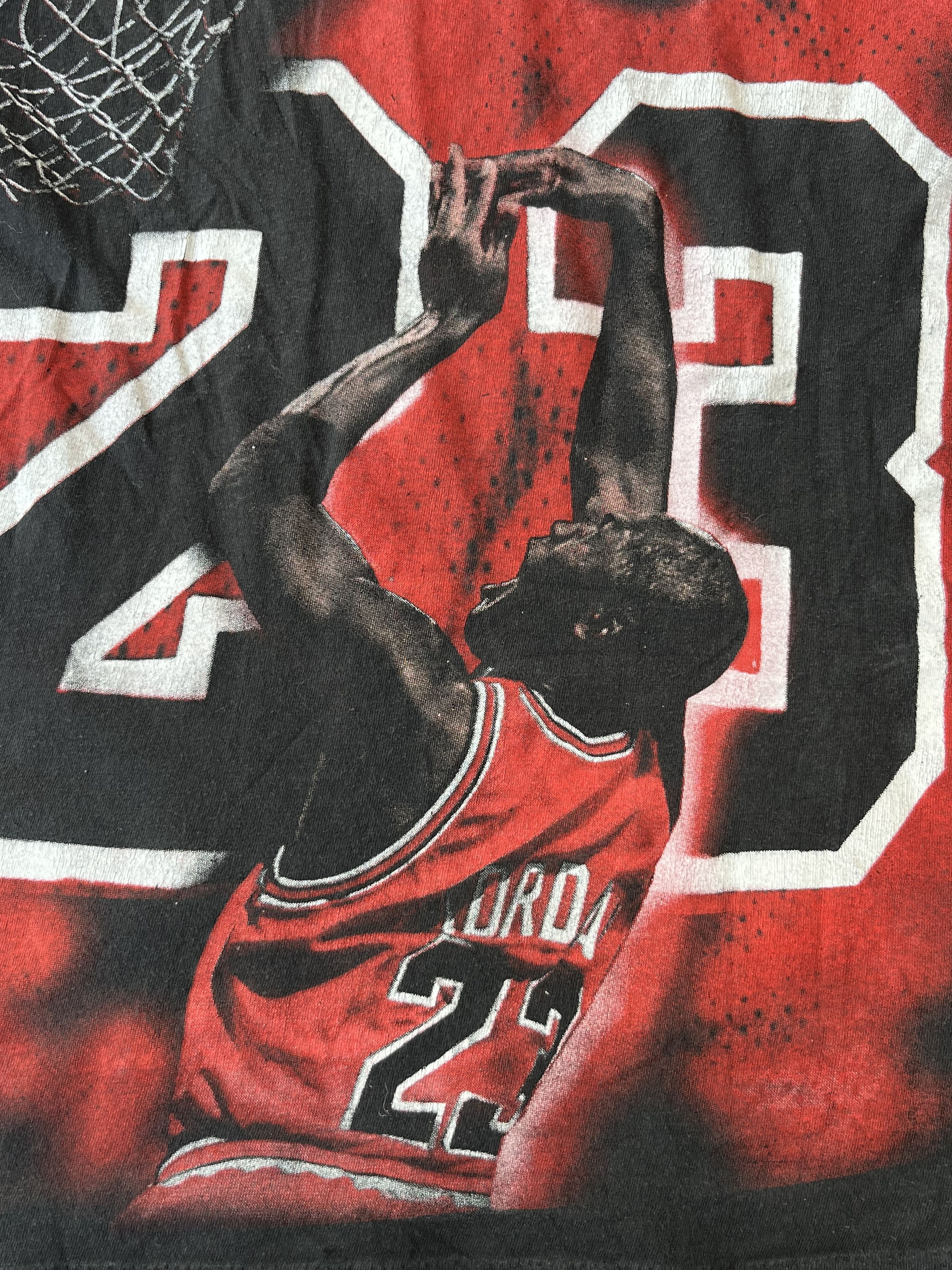 NBA MICHAEL JORDAN Chicago Bulls All Over Print Single Stitch Size US M / EU 48-50 / 2 - 12 Thumbnail