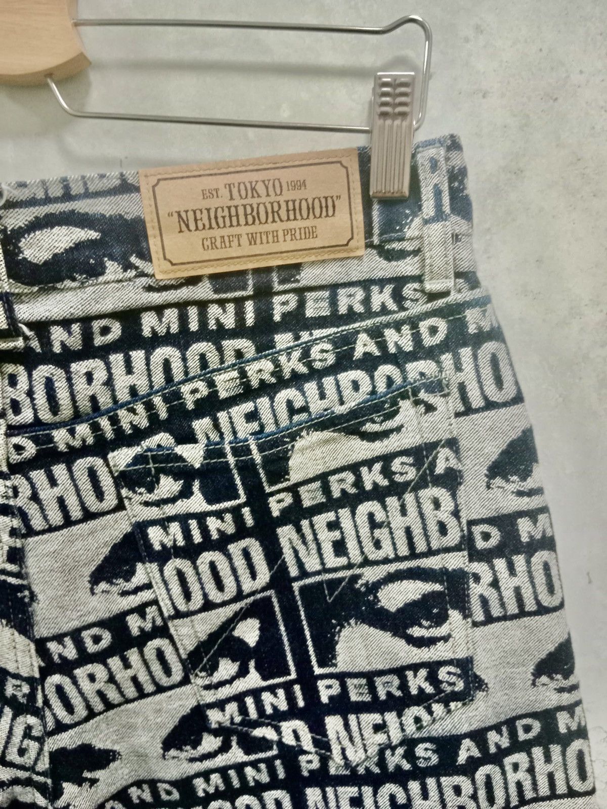 Neighborhood × Perks And Mini Neighborhood x Perks and Mini denim jeans pants Size US 33 - 3 Thumbnail