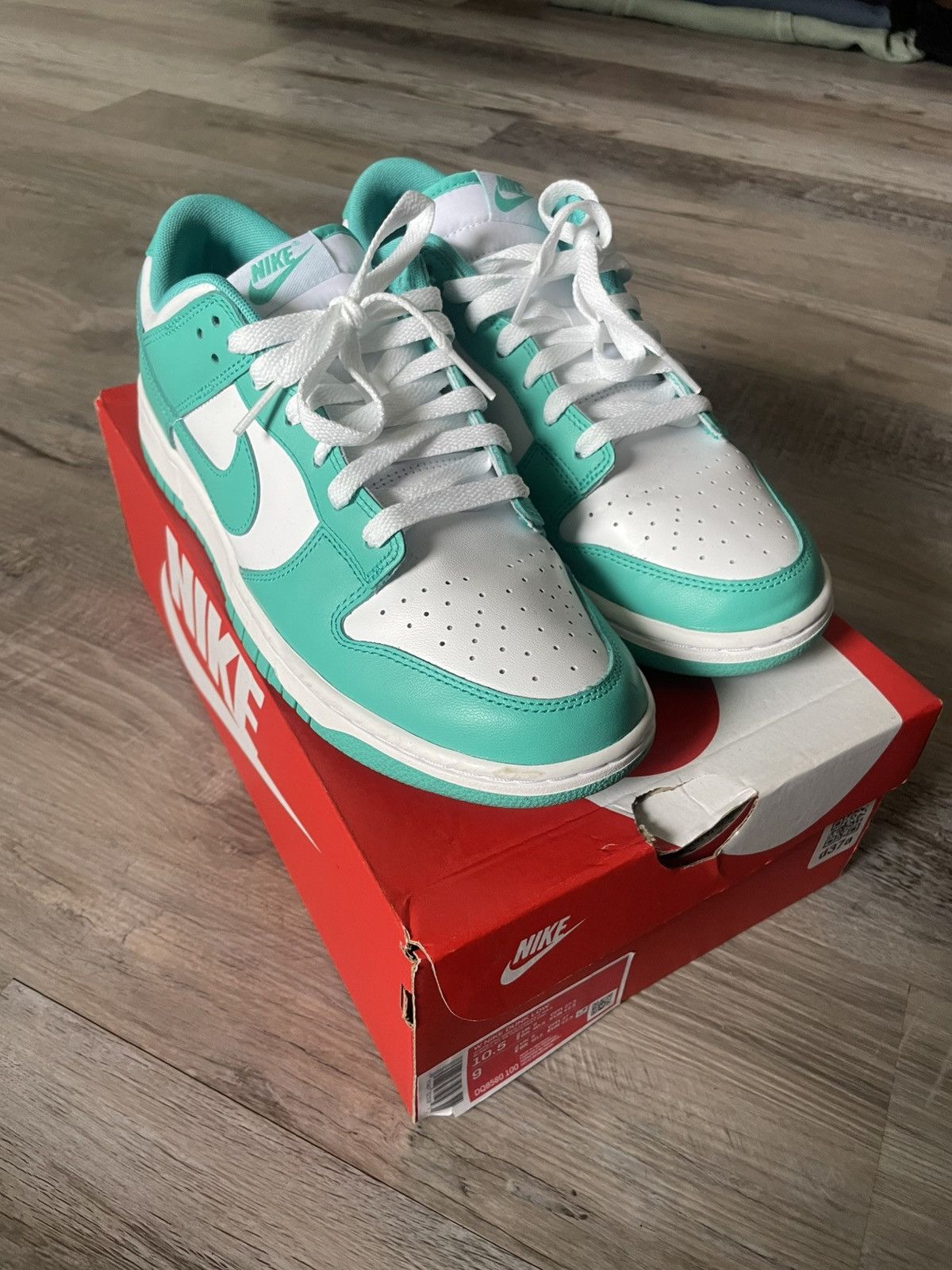 Nike Nike light blue dunk low size 9 jn mens Size US 9 / EU 42 - 4 Thumbnail