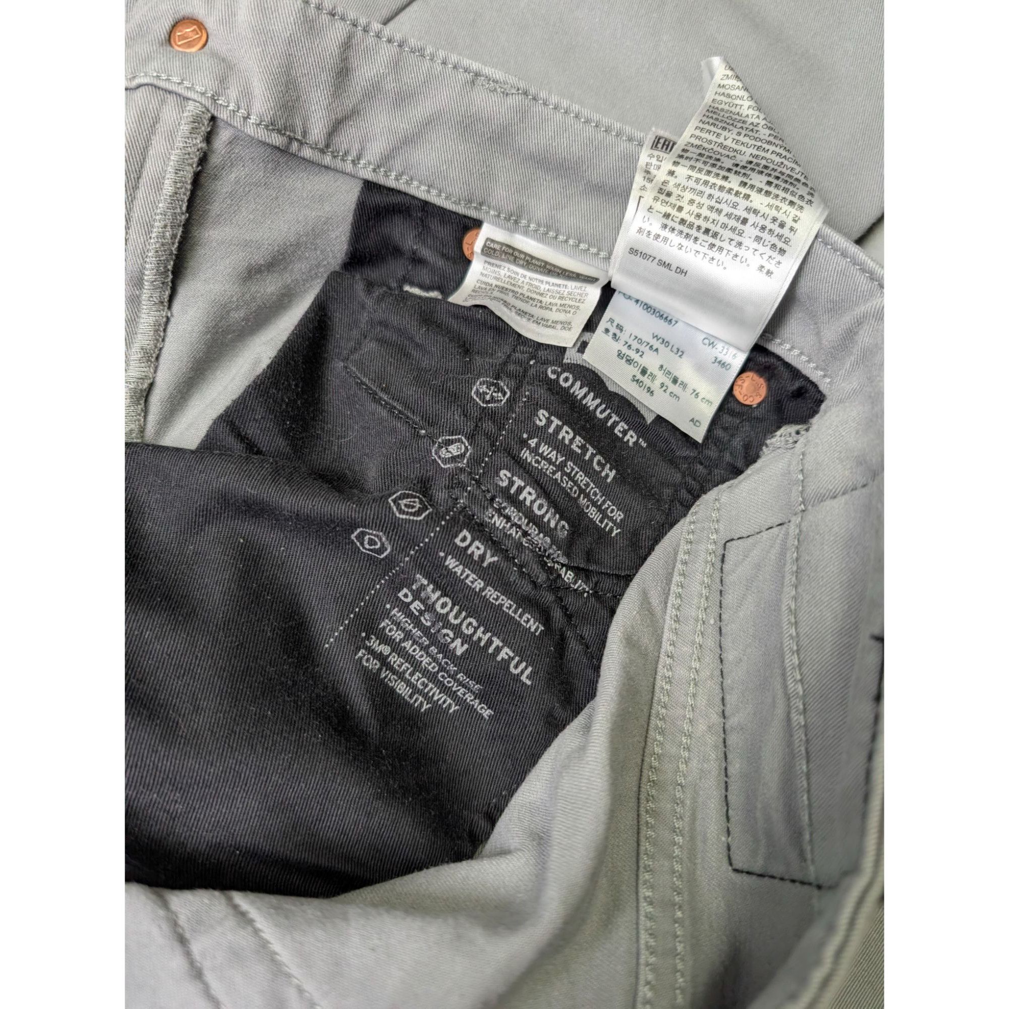 Levi's Levi's 511 Commuter Slim Fit Denim Jeans Pants (Y1081) Size US 30 / EU 46 - 8 Thumbnail