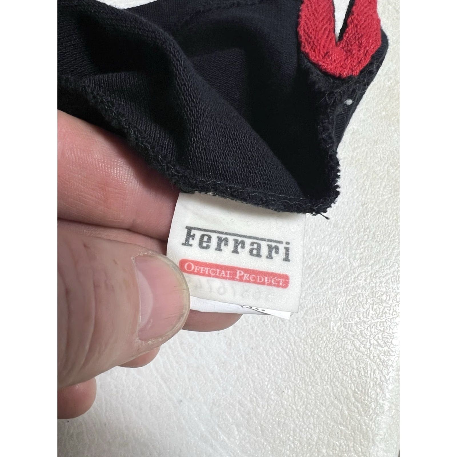 Ferrari Ferrari Polo Shirt L Black Cotton Short Sleeve Collared Men's Regular Golf Racing Licensed Polo Shirt Size US L / EU 52-54 / 3 - 6 Thumbnail