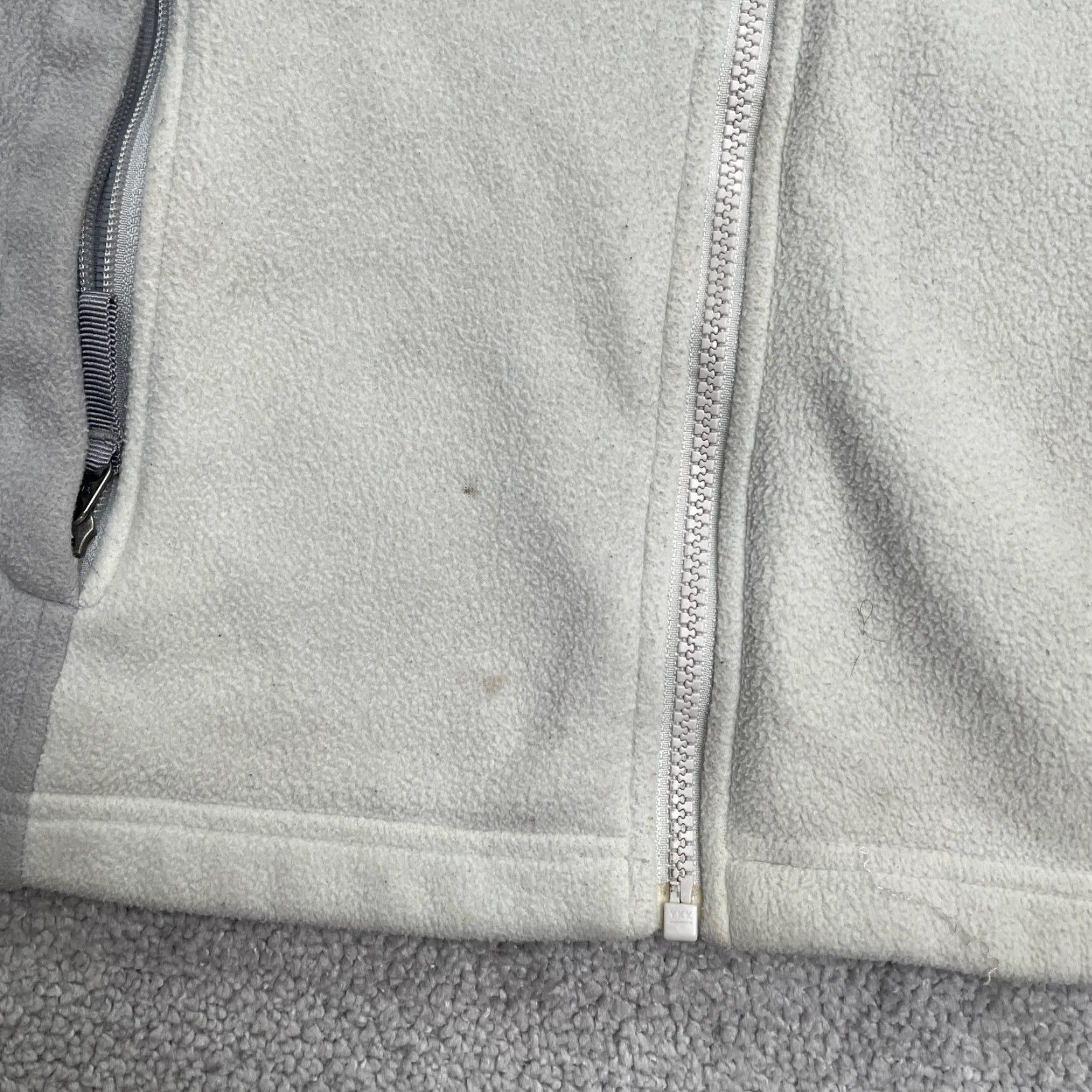 The North Face The North Face Khumbu Fleece Jacket Womens Medium Gray Full Zip Outdoor Hiking - Regular Fit, Solid, Jacket Size M / US 6-8 / IT 42-44 - 5 Thumbnail