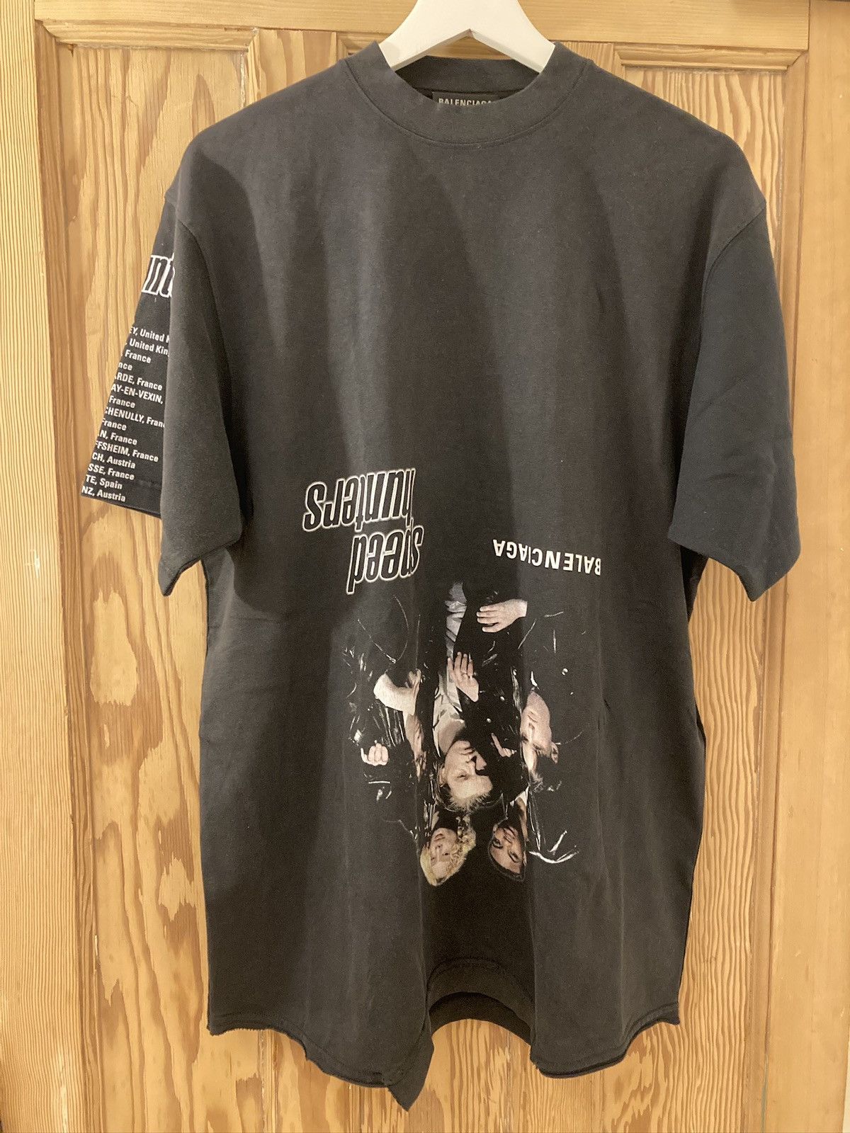 Balenciaga Balenciaga BNWT Speedhunters Remix tshirt Size US S / EU 44-46 / 1 - 1 Thumbnail