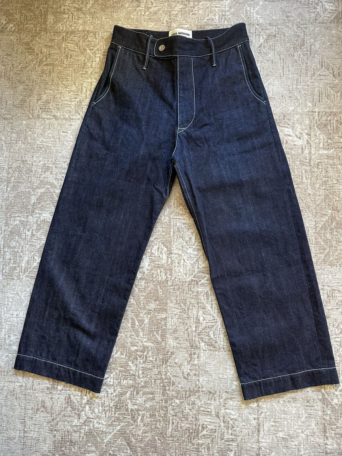 Junya Watanabe Junya Watanabe Comme des Garçons wide leg denim Size US 31 - 1 Thumbnail