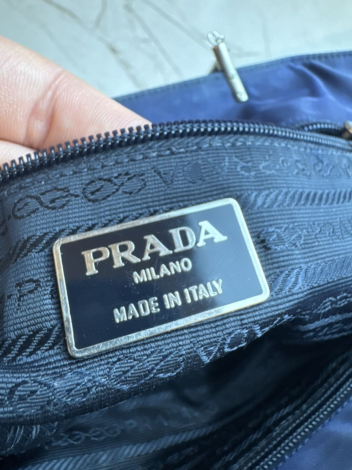 Prada PRADA Tote Bag Nylon blue navy Size ONE SIZE - 4 Thumbnail