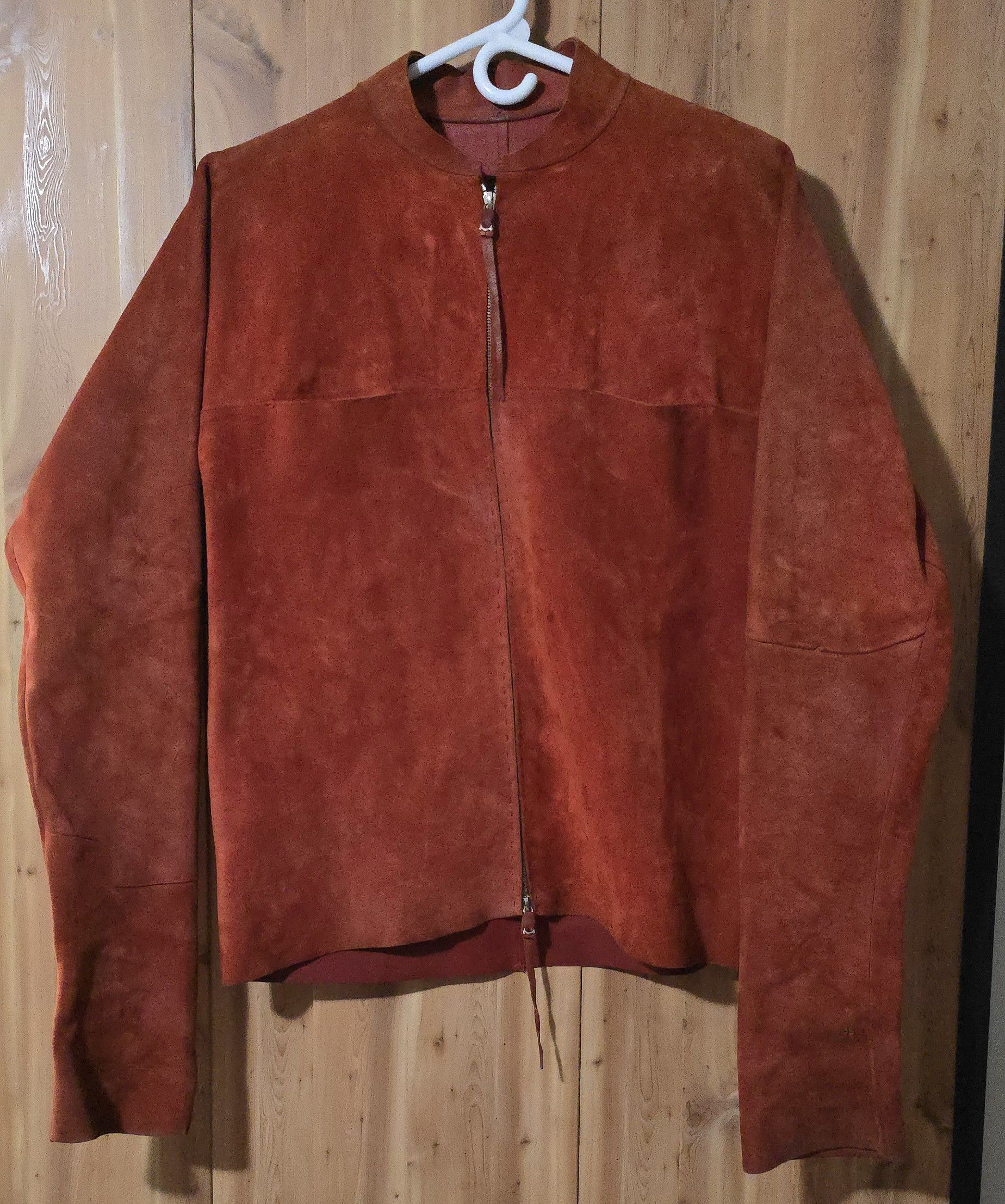 Ma+ Reverse Camel Leather Jacket Size US L / EU 52-54 / 3 - 1 Thumbnail