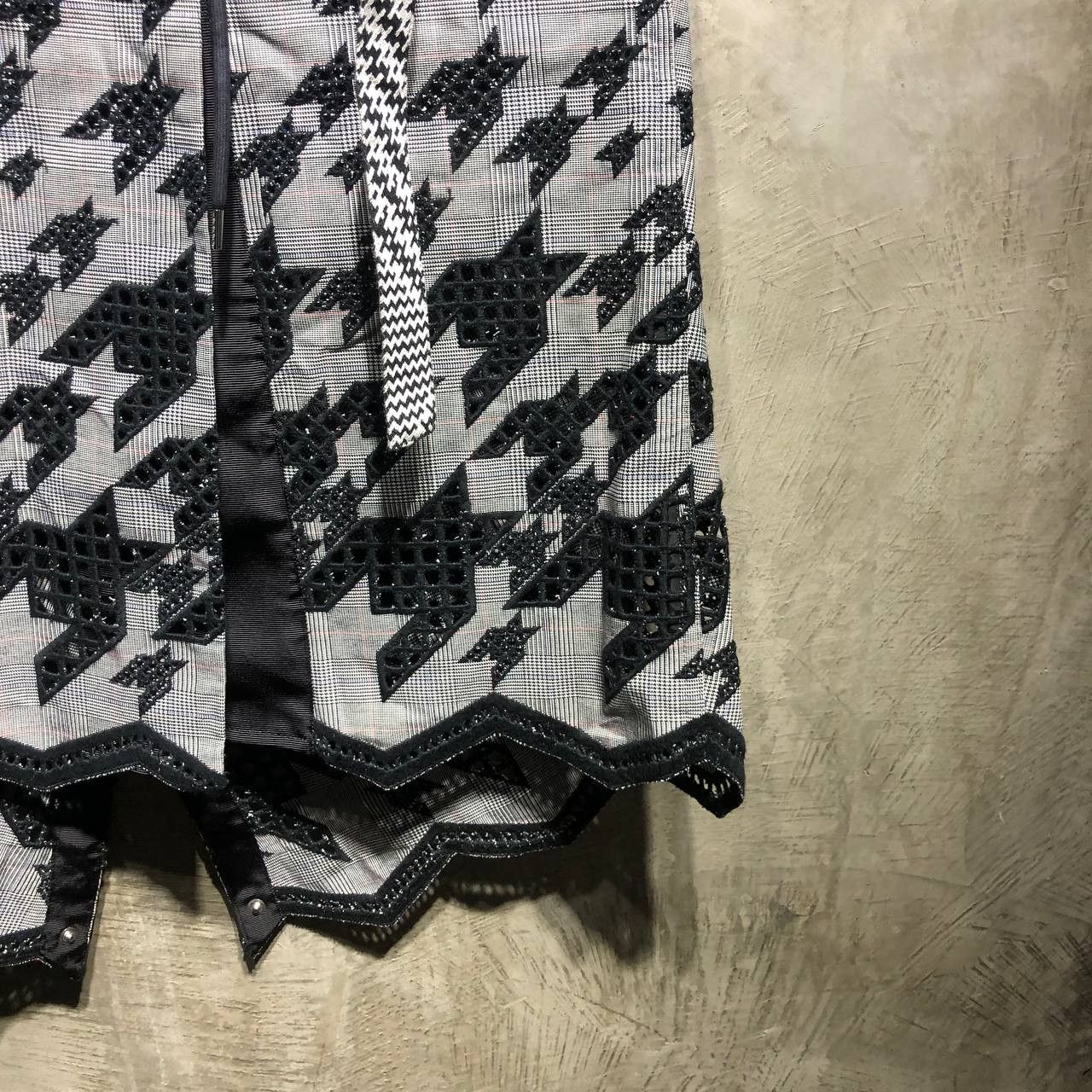 Sacai Sacai Plaid Skirt Size 30" / US 8 / IT 44 - 4 Thumbnail