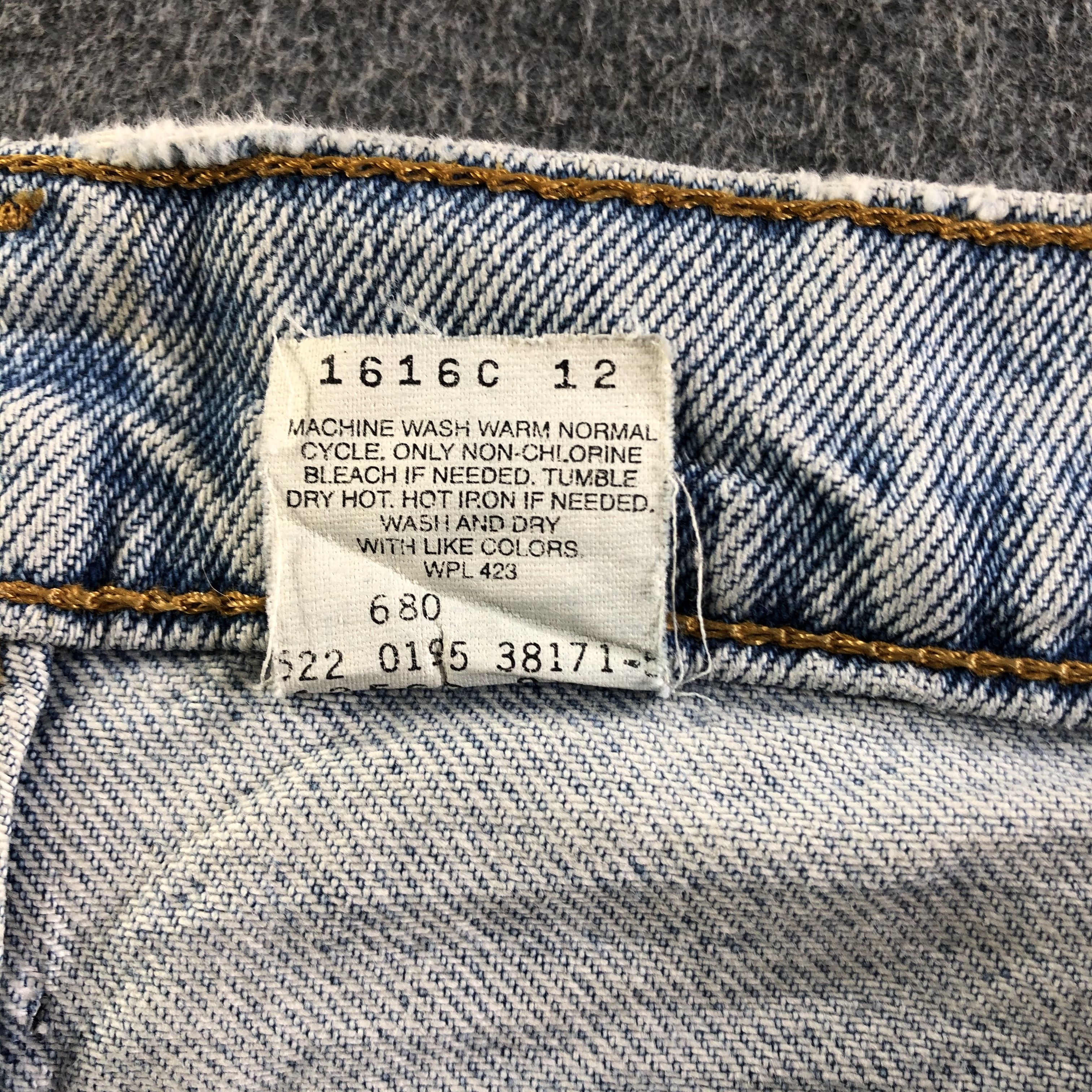 Levi's Vintage Light Wash Levis 560 Jeans-J4441 Size US 32 / EU 48 - 11 Thumbnail