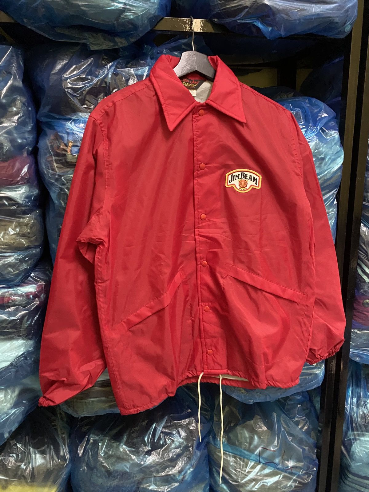 Dunbrooke VINTAGE 80S JIM BEAM DUNBROOKE COACH JACKET MADE IN USA Size US S / EU 44-46 / 1 - 3 Thumbnail