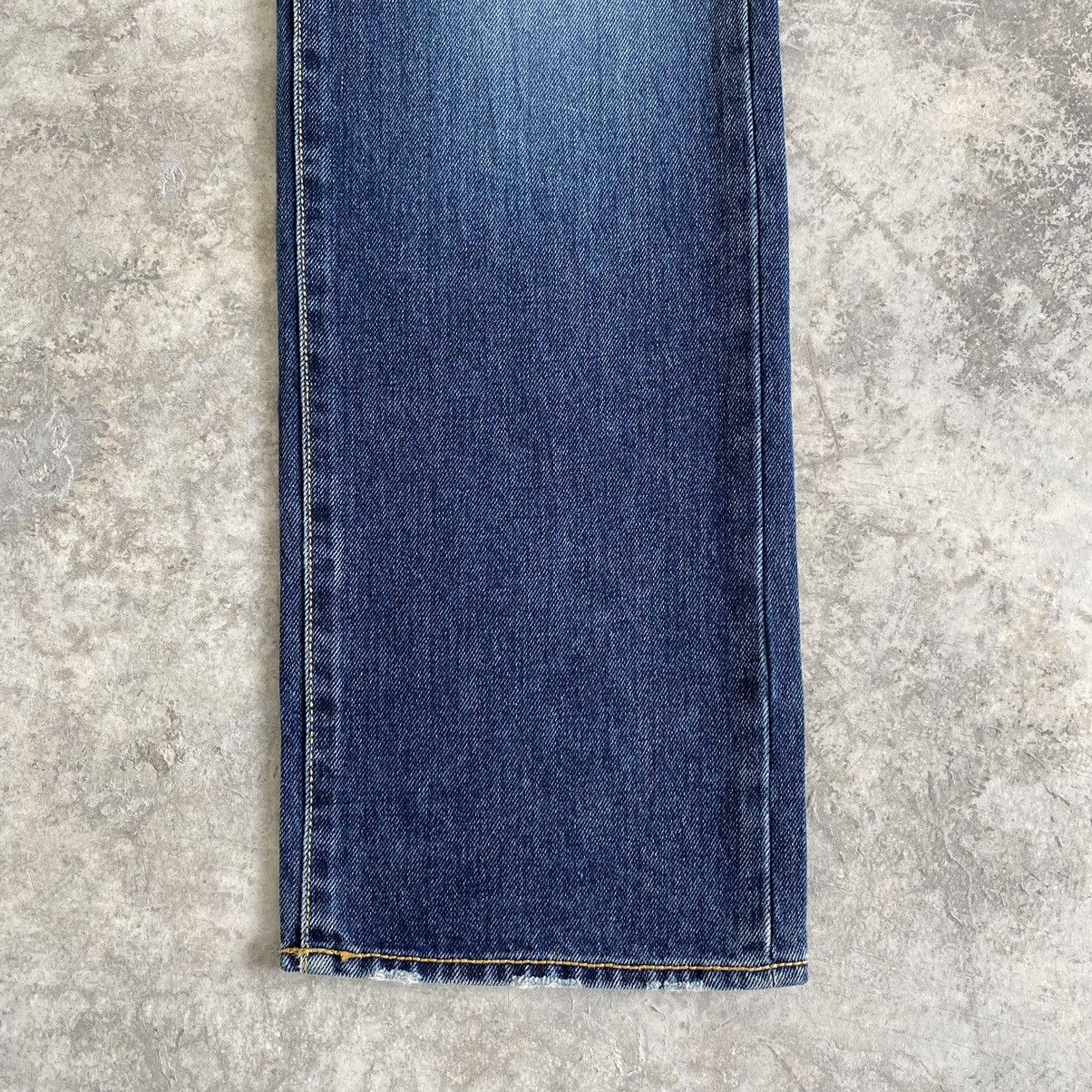 HYDROGEN Hydrogen made In Japan Skull 💀 Goth Denim Jeans Size US 32 / EU 48 - 9 Thumbnail