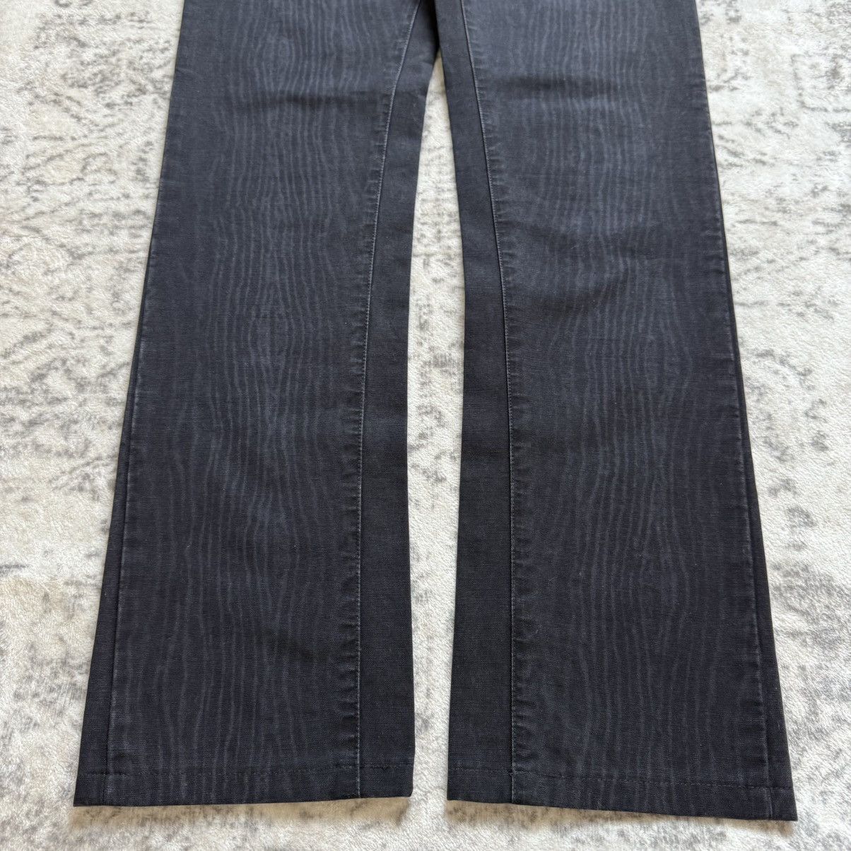 Balenciaga FW12 Balenciaga Wood Grain Texture Archive Denim Jeans Size US 28 / EU 44 - 4 Thumbnail
