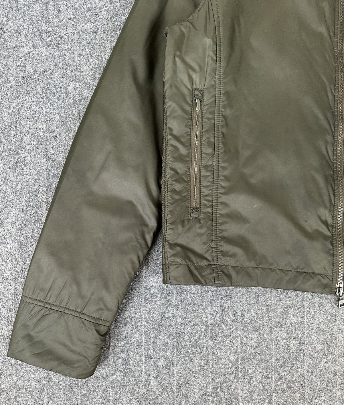 Jil Sander Jil Sander - Raf Simons - Collar Cuffs Nylon Rider Zip-up Size US M / EU 48-50 / 2 - 4 Thumbnail