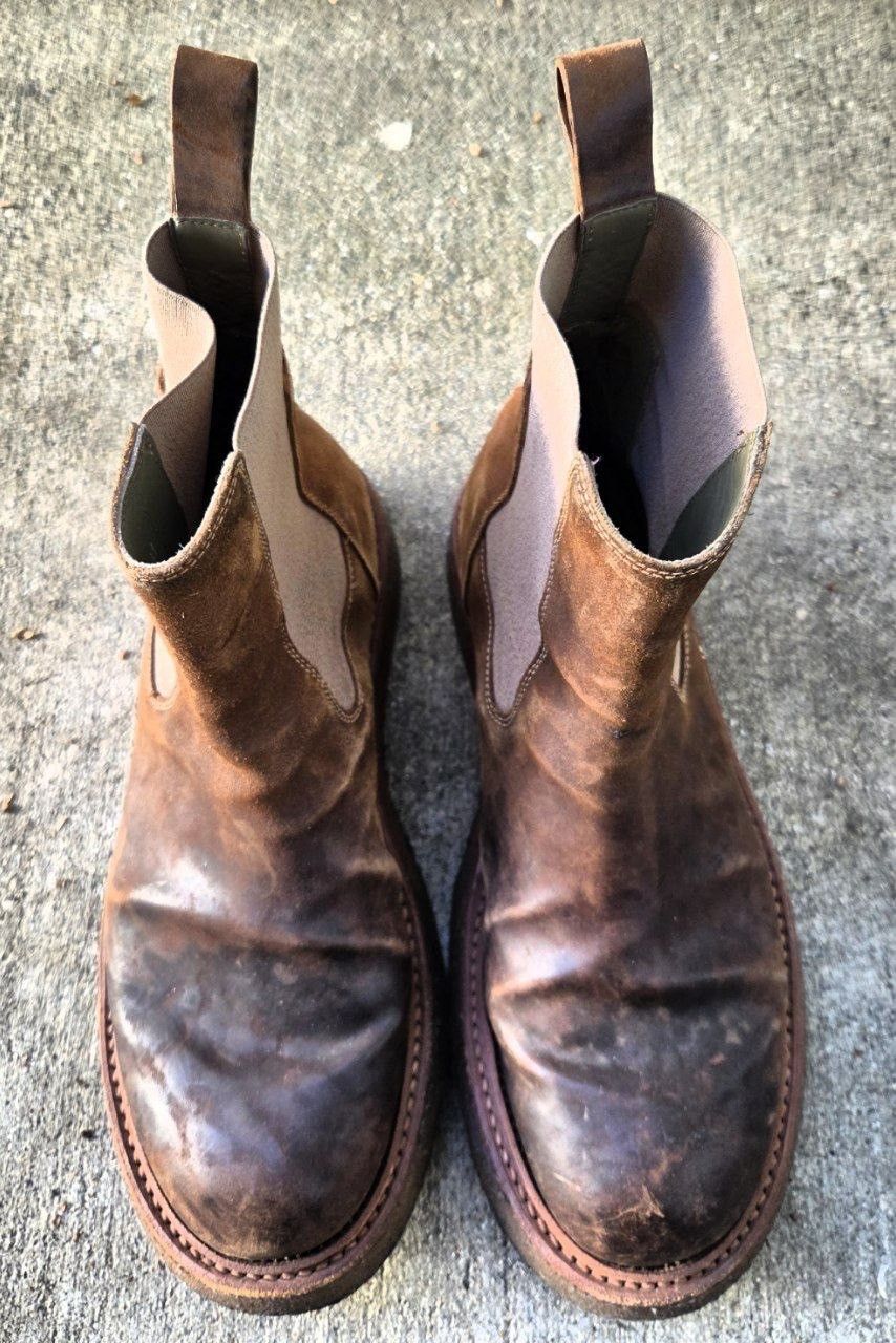 Rick Owens Rick Owens SS21 Tecuatl Brown Leather Creeper Boots Size US 8 / EU 41 - 2 Thumbnail
