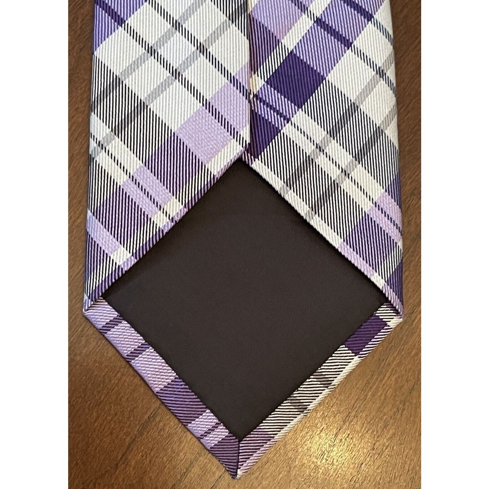 Alfani Alfani Purple Hand Made 100% Silk Made In China Size ONE SIZE - 2 Thumbnail